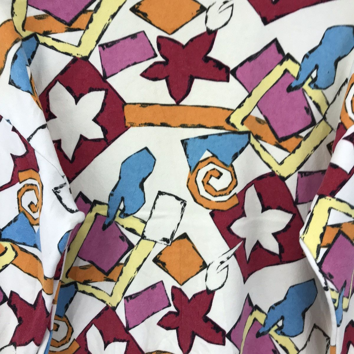 Designer Vintage Skualewis Art Design Full Print Colourful Sweatshirt Size US M / EU 48-50 / 2 - 5 Thumbnail