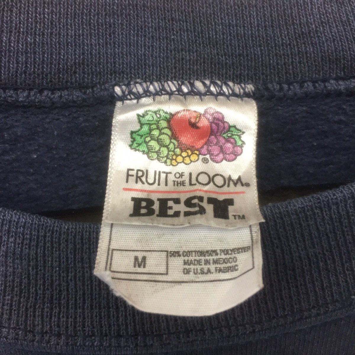 Fruit Of The Loom Vintage NYC Sweatshirt Biglogo Spellout NYC New York City Size US M / EU 48-50 / 2 - 5 Thumbnail