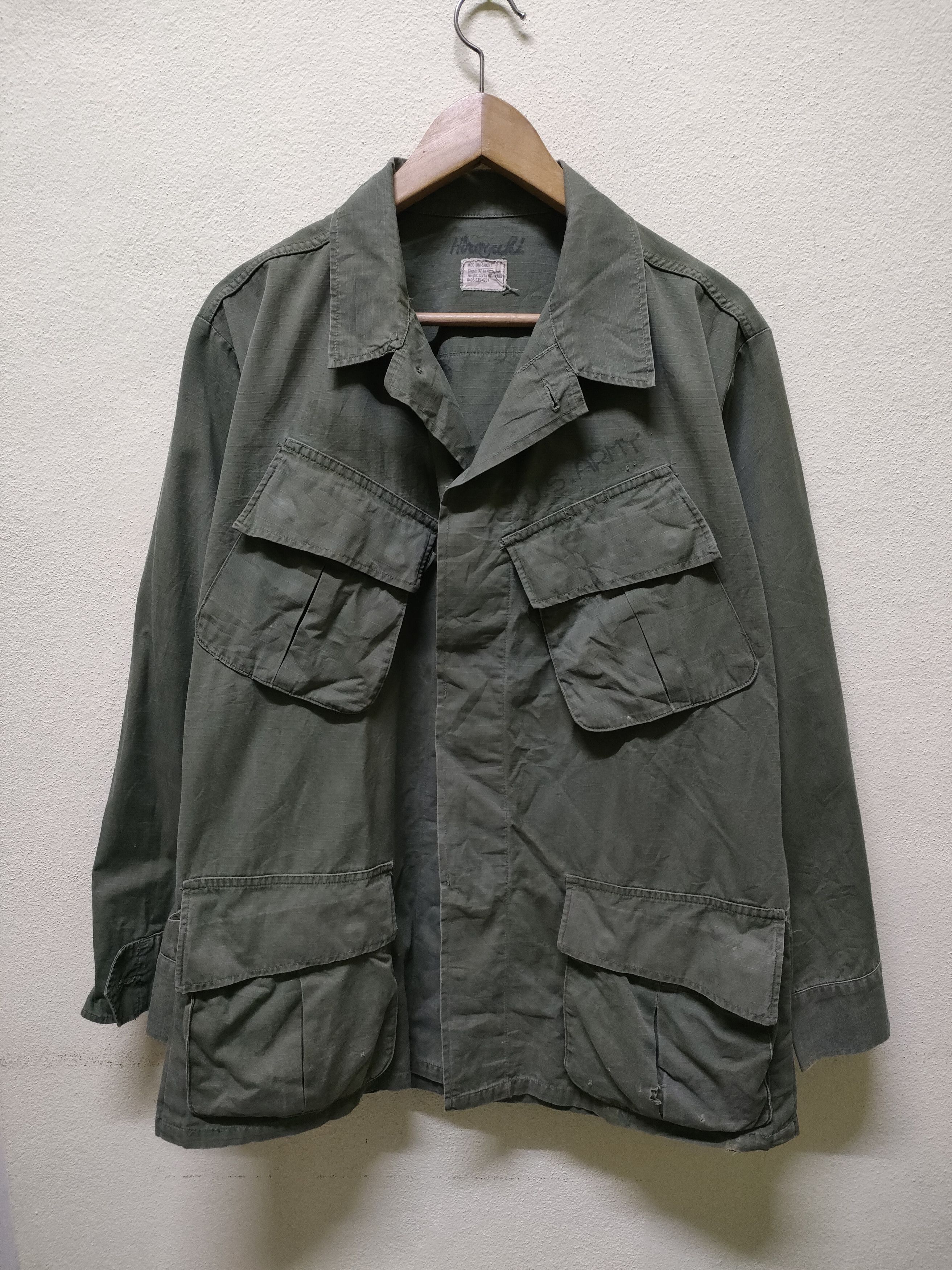 Nigel Cabourn × Vintage Vintage US Army Ripstop Jacket Size US M / EU 48-50 / 2 - 1 Thumbnail