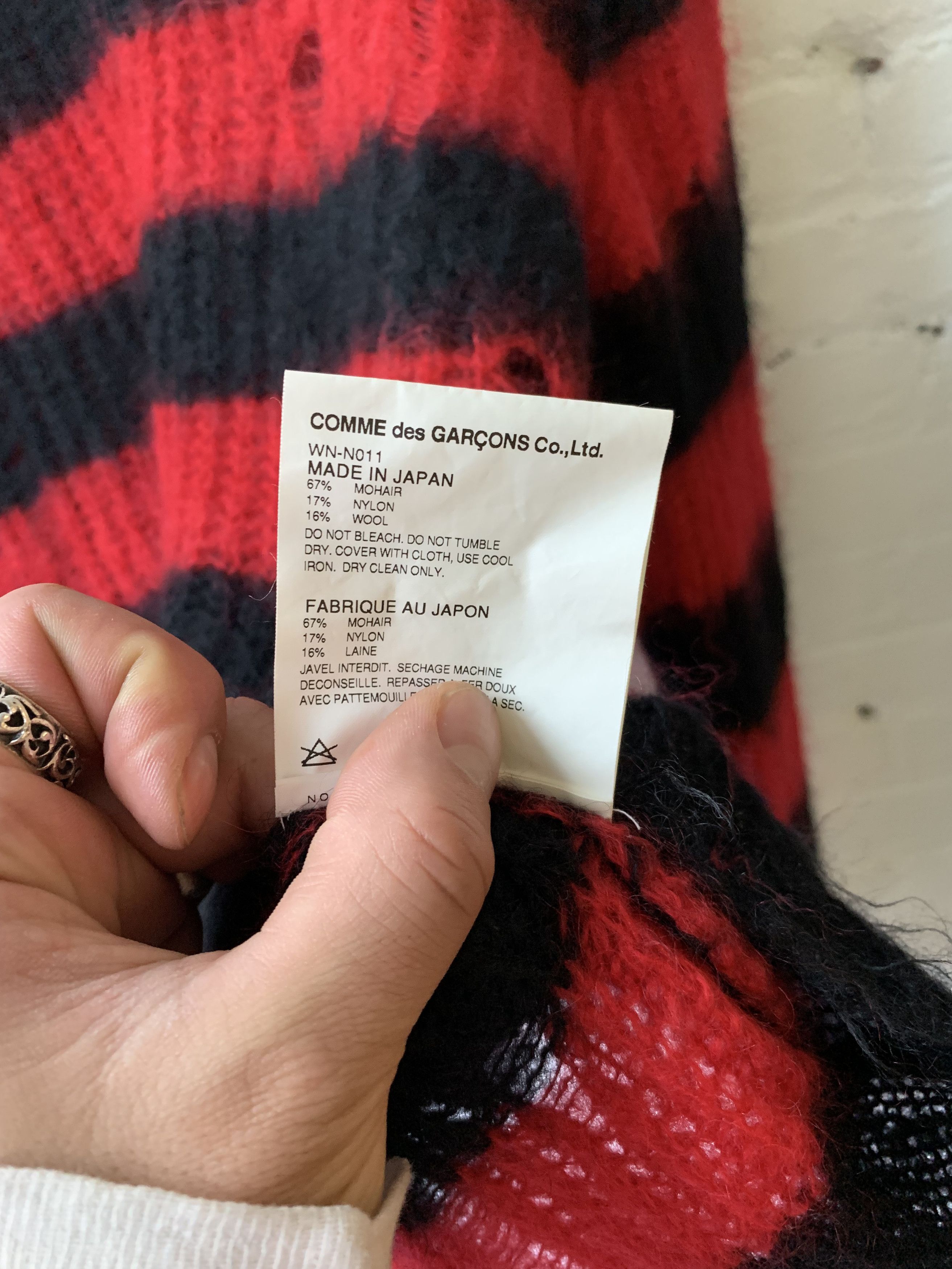 Junya Watanabe Junya Watanabe Comme Des Garcons Nightmare on Elm Sweater Size US M / EU 48-50 / 2 - 7 Thumbnail