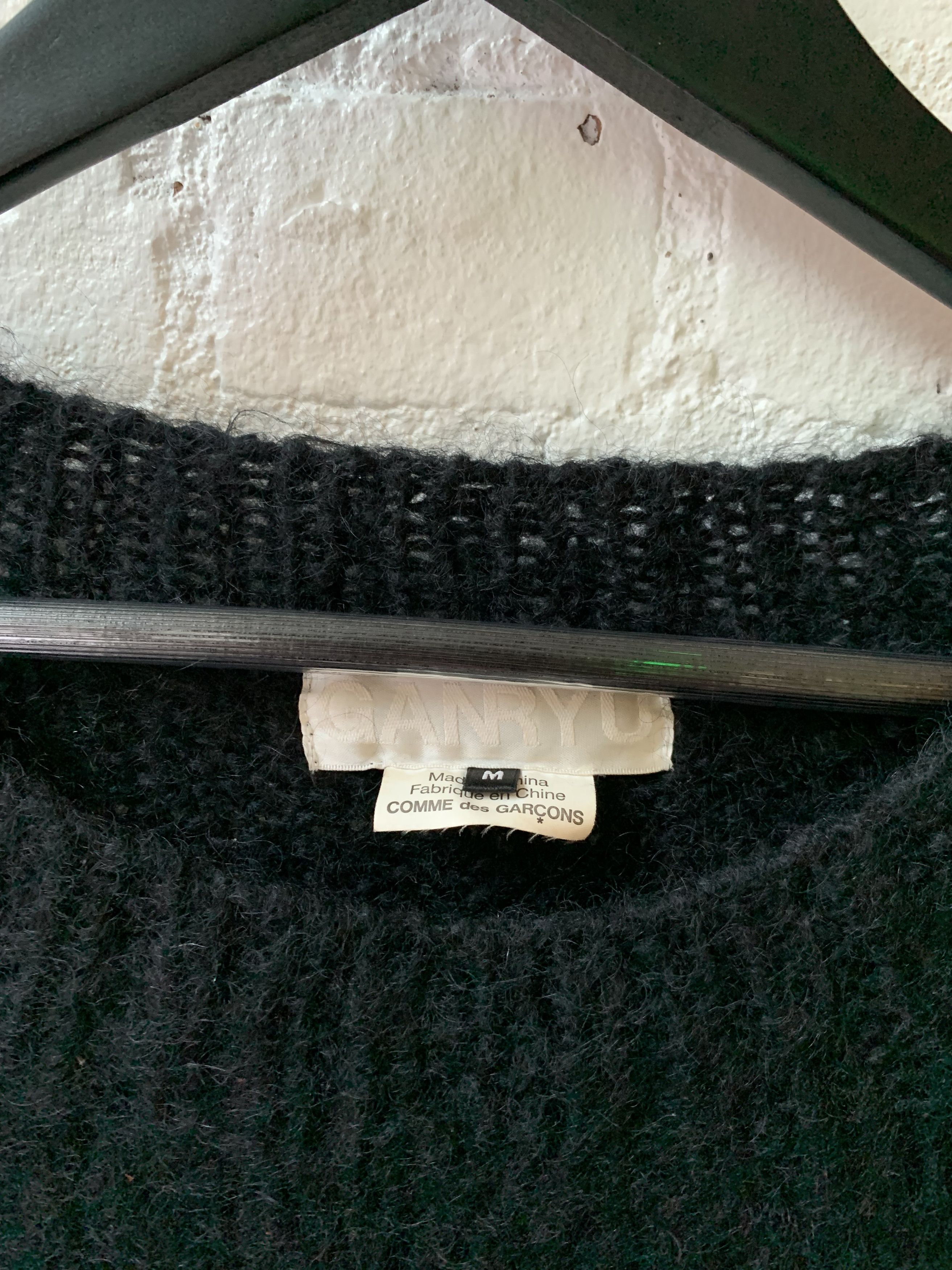 Comme des Garcons × Ganryu Ganryu Comme Des Garcons Tri Color Hand Knit Sweater Size US M / EU 48-50 / 2 - 2 Thumbnail
