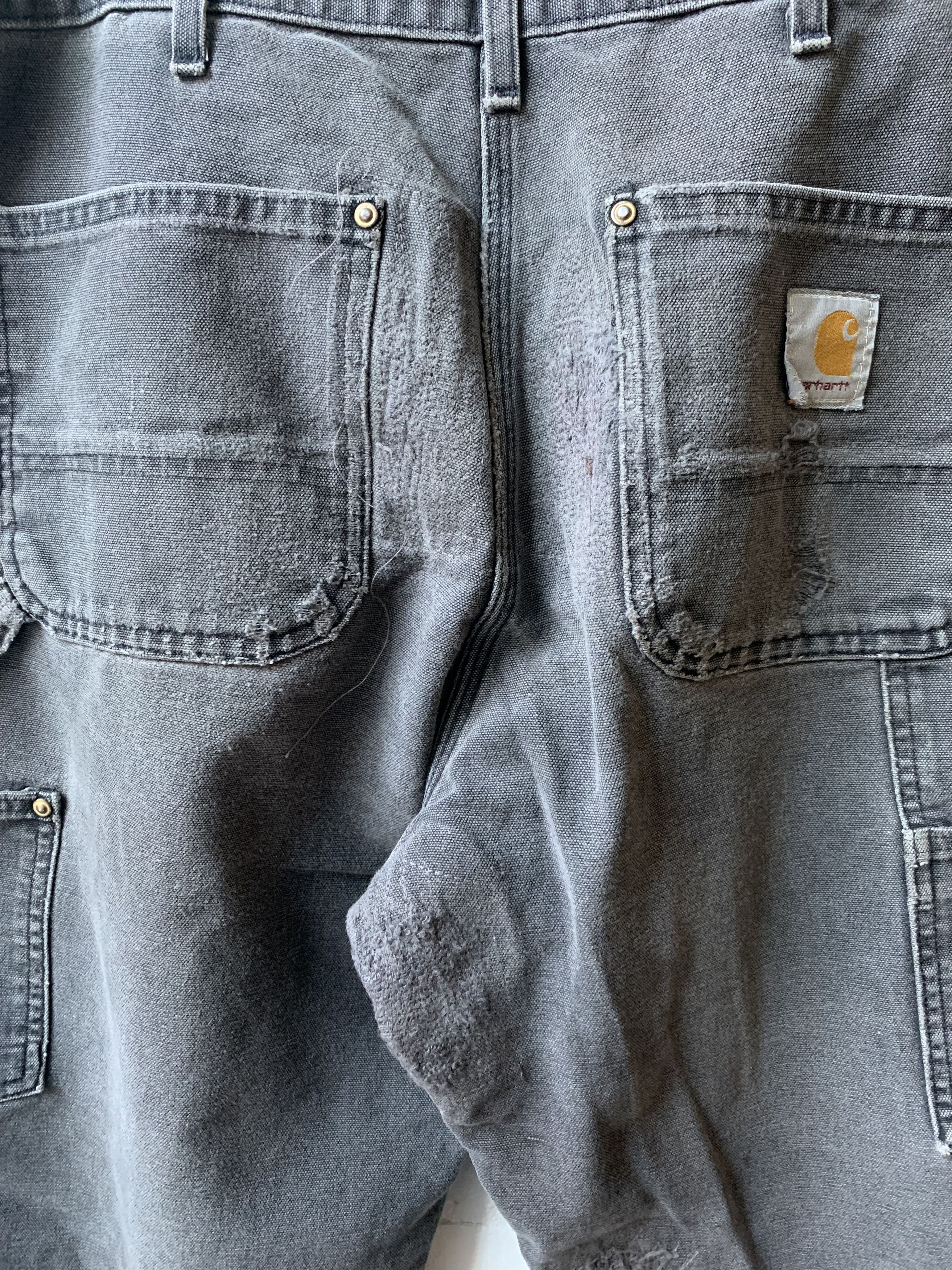 Carhartt × Vintage Vintage Thrashed Carhartt Carpenter Pants Sz 32 Size US 32 / EU 48 - 3 Thumbnail