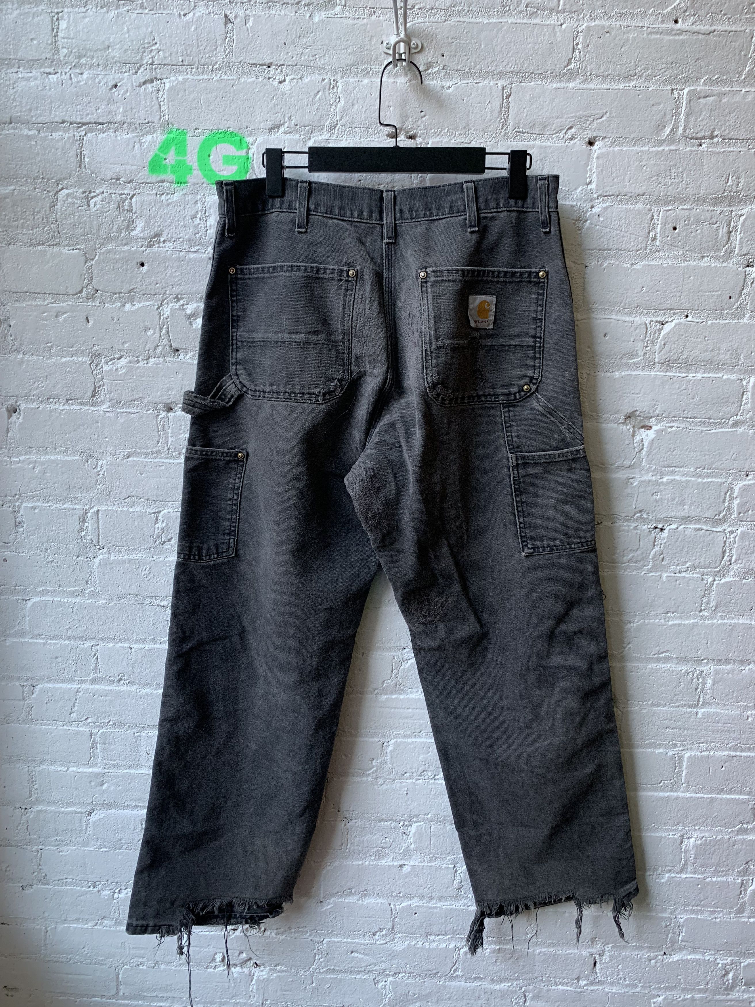 Carhartt × Vintage Vintage Thrashed Carhartt Carpenter Pants Sz 32 Size US 32 / EU 48 - 2 Thumbnail