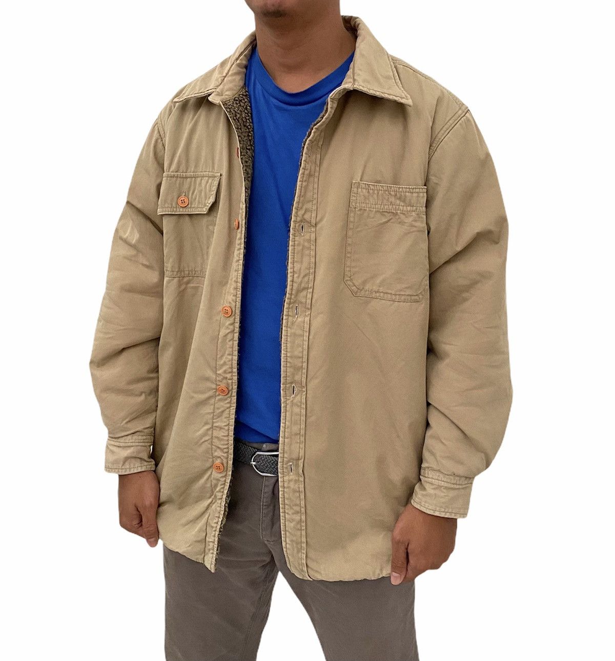 Japanese Brand × Johnbull John Bull Jacket Sherpa Lined Size US L / EU 52-54 / 3 - 1 Thumbnail