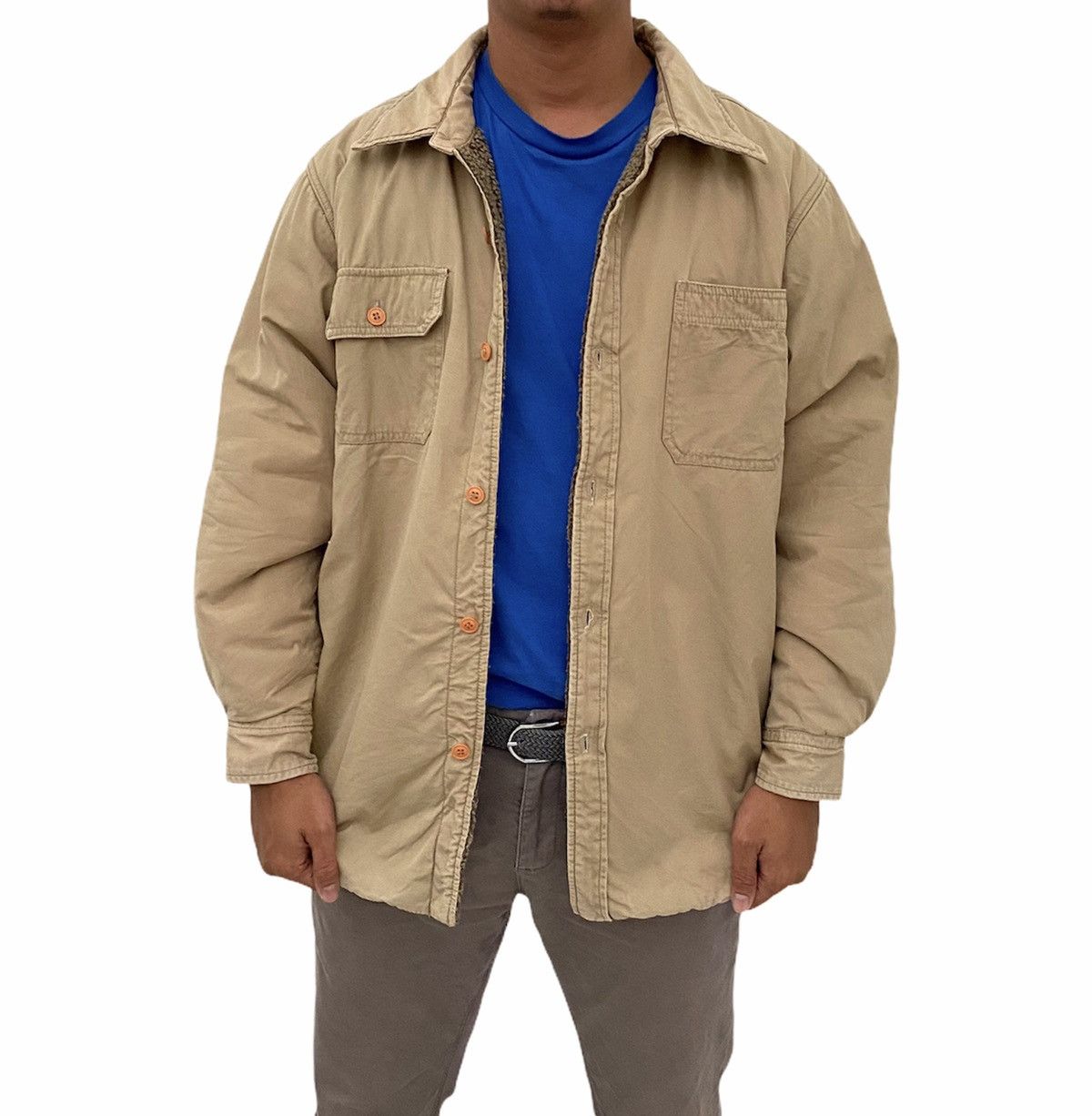Japanese Brand × Johnbull John Bull Jacket Sherpa Lined Size US L / EU 52-54 / 3 - 2 Thumbnail