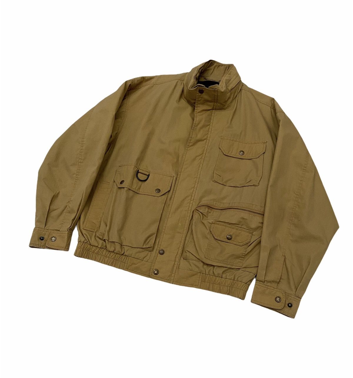 Burberry × Vintage Vintage Burberrys Multi Pocket Jacket Size US L / EU 52-54 / 3 - 2 Thumbnail