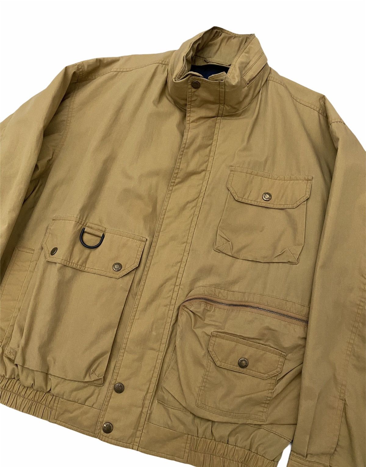 Burberry × Vintage Vintage Burberrys Multi Pocket Jacket Size US L / EU 52-54 / 3 - 3 Thumbnail