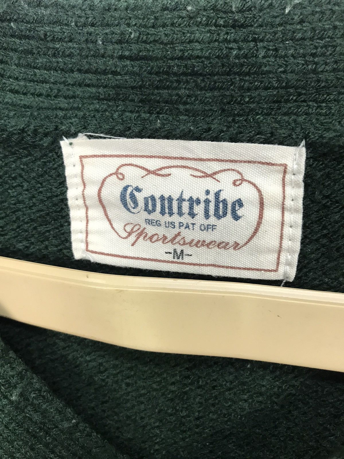 Japanese Brand Contribe vneck sweatshirt Size US S / EU 44-46 / 1 - 3 Thumbnail