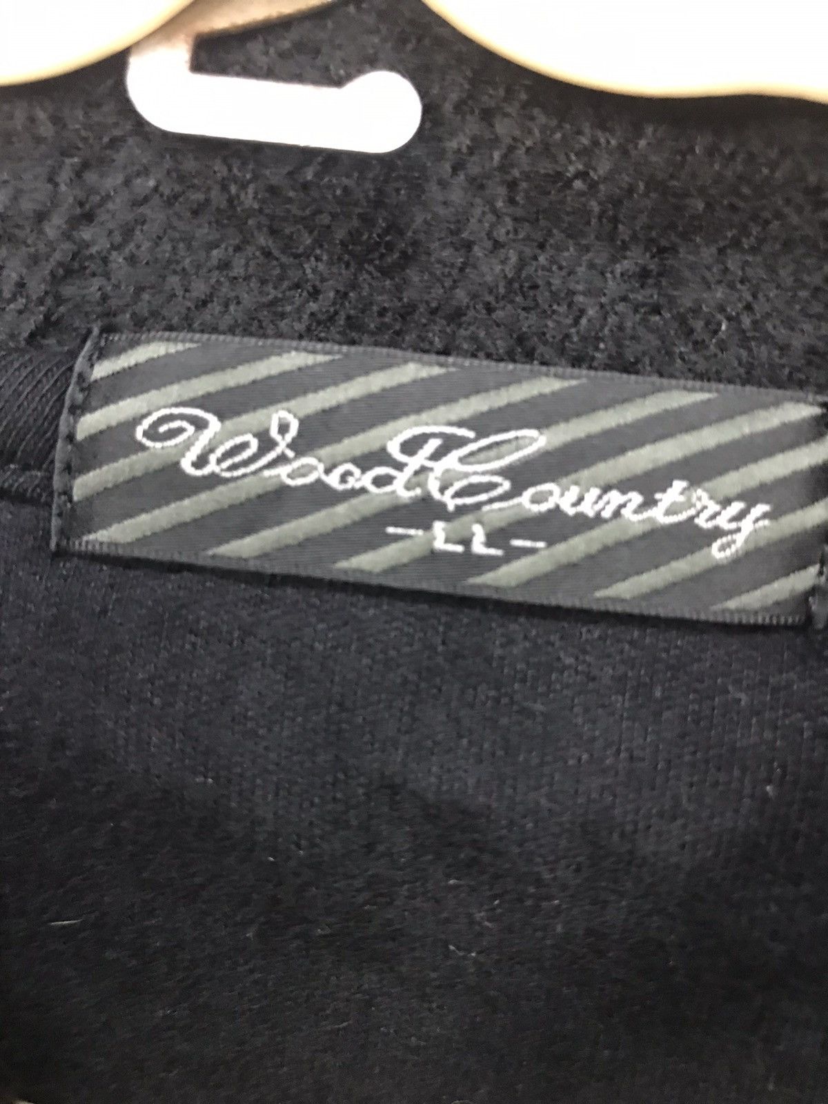 Japanese Brand × Vintage Knit sweatshirt half button single pocket by wood country Size US L / EU 52-54 / 3 - 3 Thumbnail
