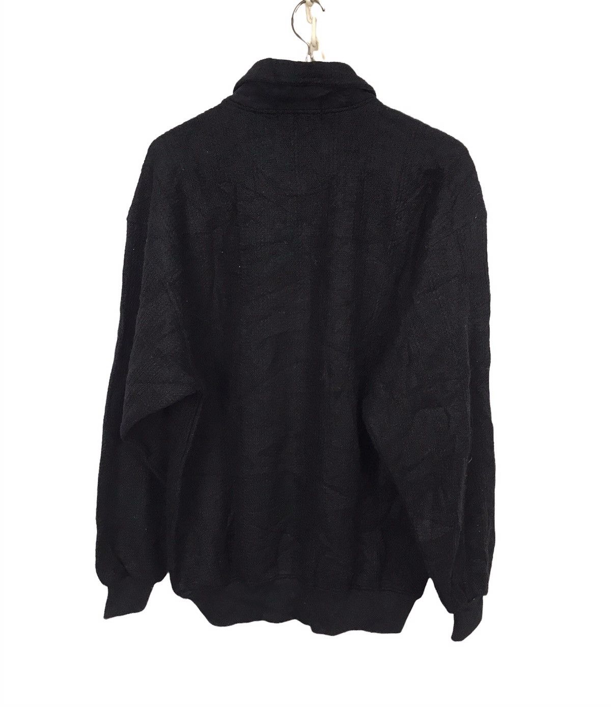 Japanese Brand × Vintage Knit sweatshirt half button single pocket by wood country Size US L / EU 52-54 / 3 - 2 Thumbnail