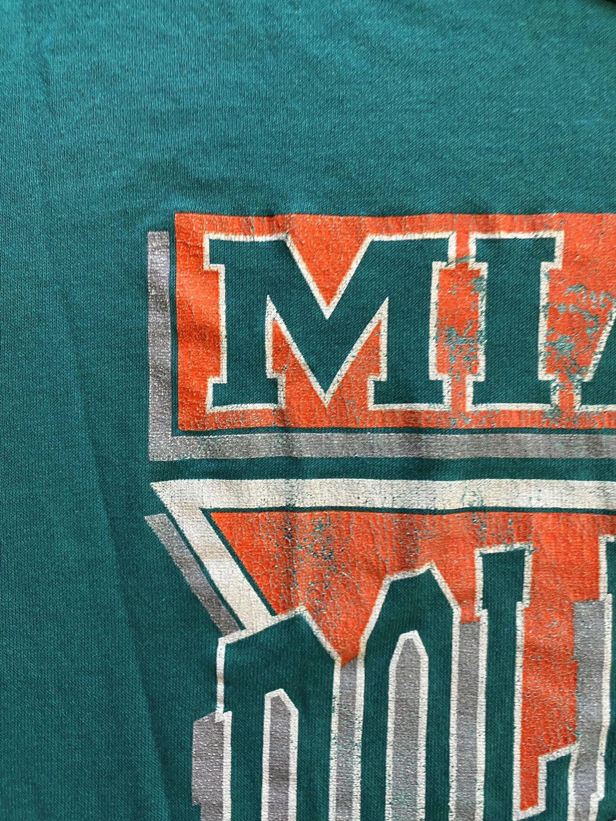 NFL Vintage 80’s Miami Dolphins Garan Single Stitch Tee Size US S / EU 44-46 / 1 - 3 Thumbnail