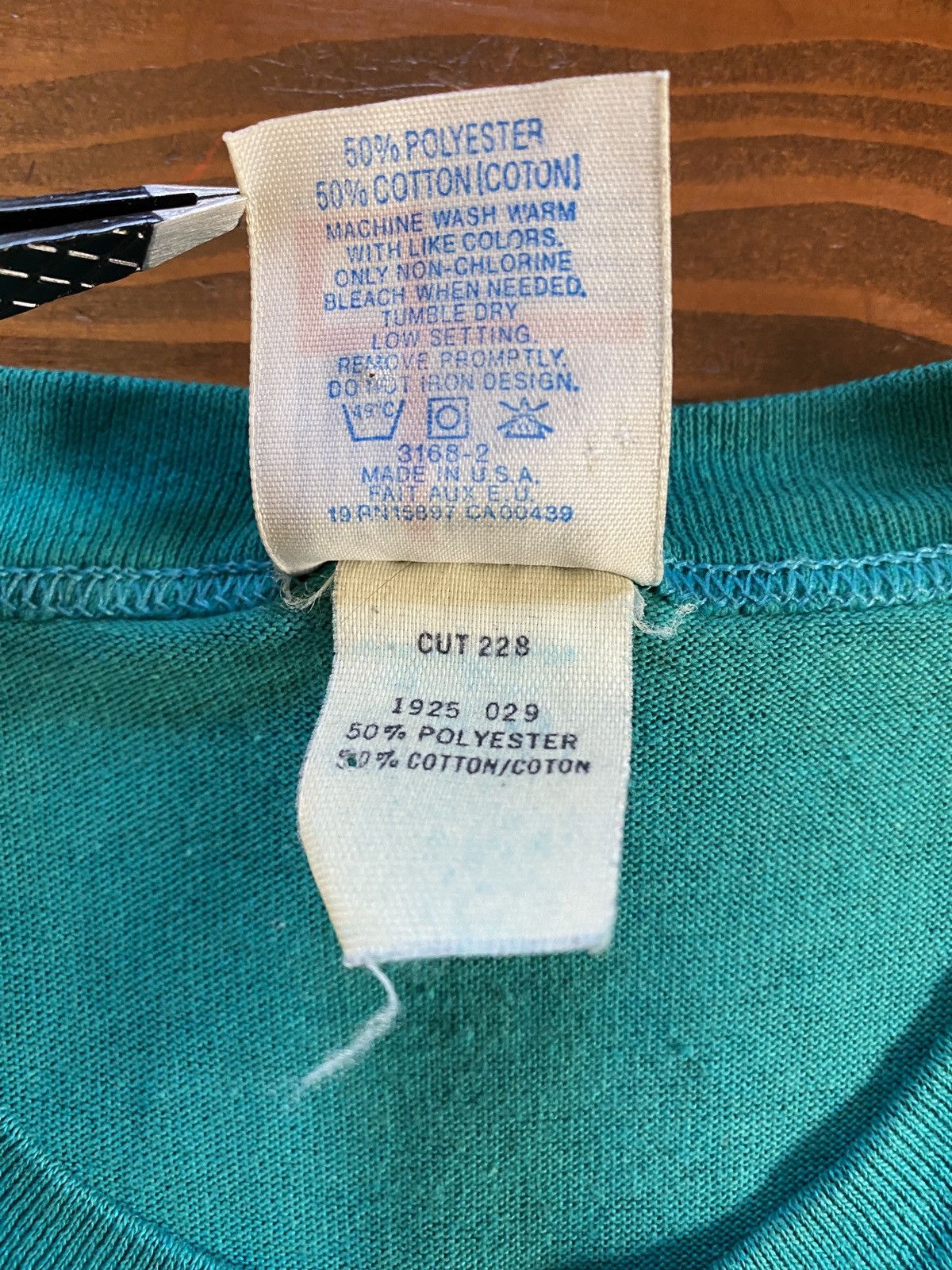 NFL Vintage 80’s Miami Dolphins Garan Single Stitch Tee Size US S / EU 44-46 / 1 - 13 Thumbnail
