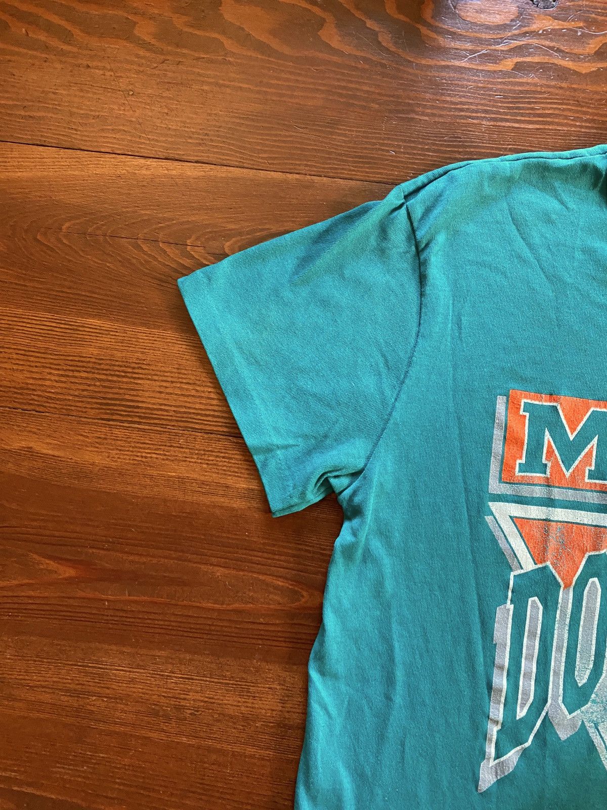 NFL Vintage 80’s Miami Dolphins Garan Single Stitch Tee Size US S / EU 44-46 / 1 - 8 Thumbnail