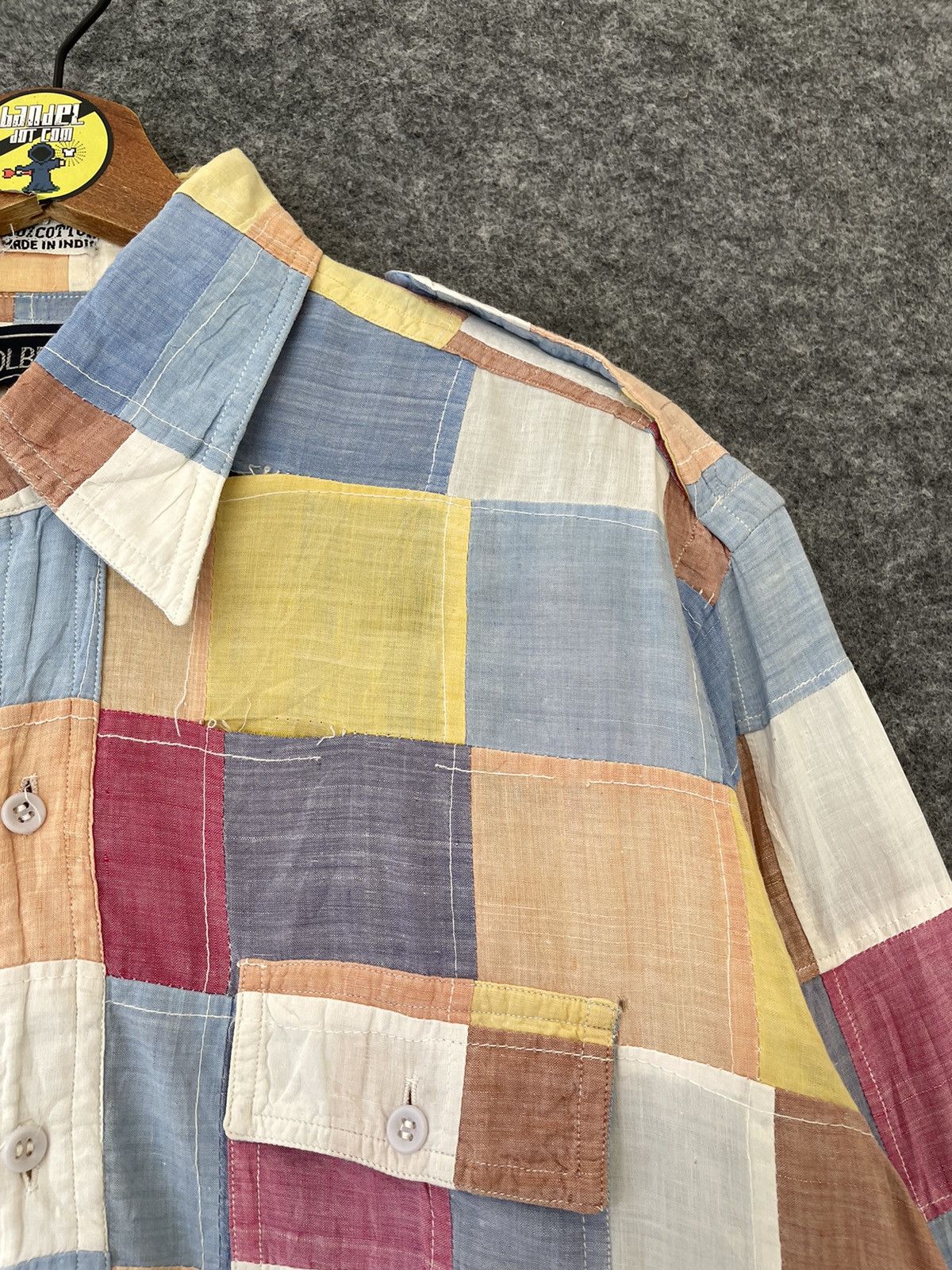 Japanese Brand HOLBROOK PATCHWORK SHIRT Size US M / EU 48-50 / 2 - 7 Thumbnail