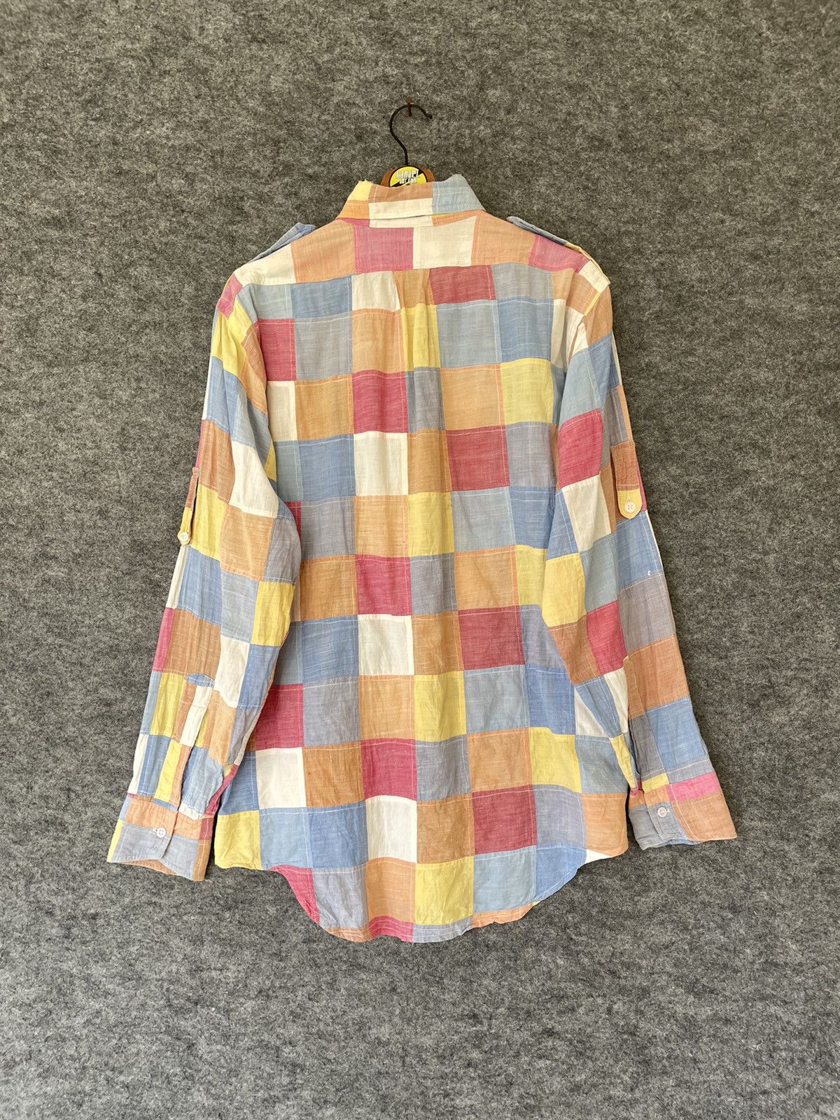 Japanese Brand HOLBROOK PATCHWORK SHIRT Size US M / EU 48-50 / 2 - 3 Thumbnail