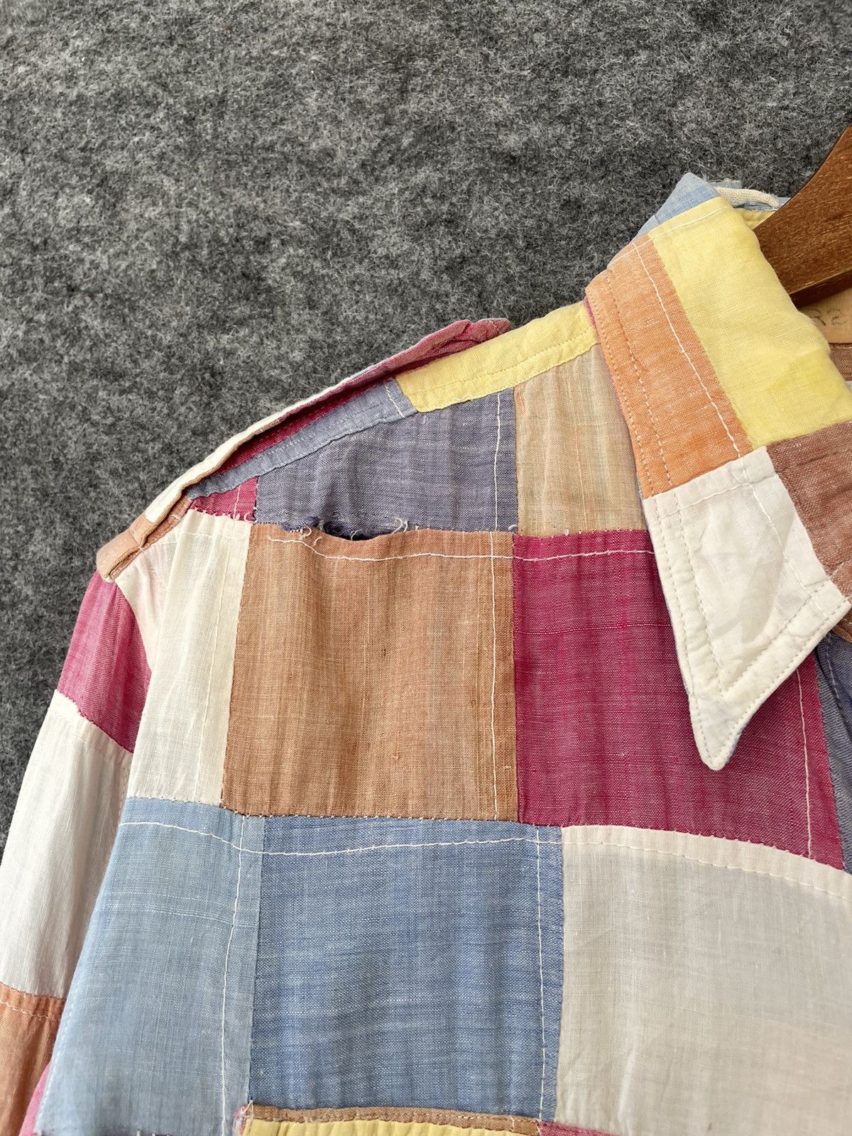 Japanese Brand HOLBROOK PATCHWORK SHIRT Size US M / EU 48-50 / 2 - 8 Thumbnail