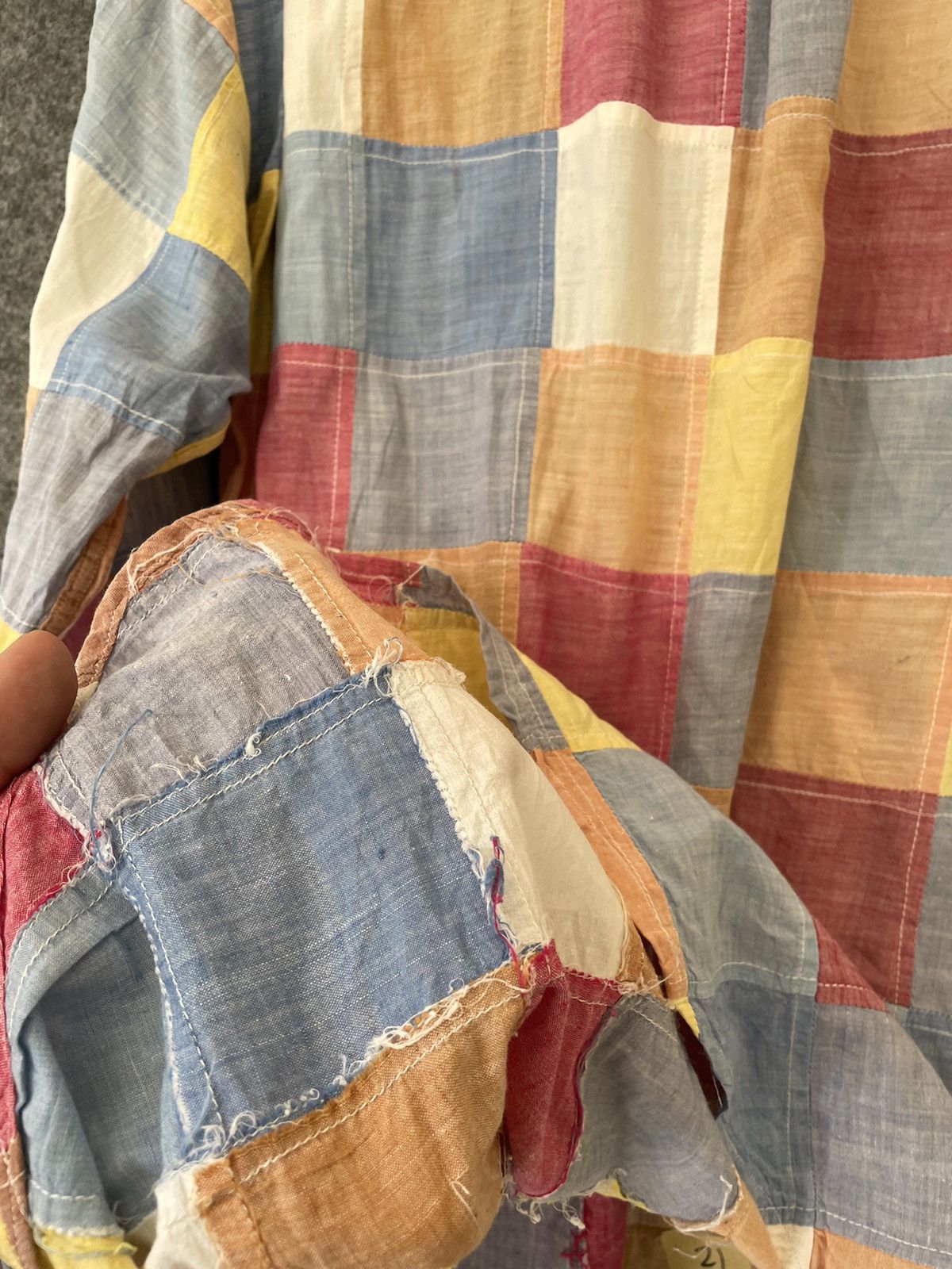 Japanese Brand HOLBROOK PATCHWORK SHIRT Size US M / EU 48-50 / 2 - 6 Thumbnail
