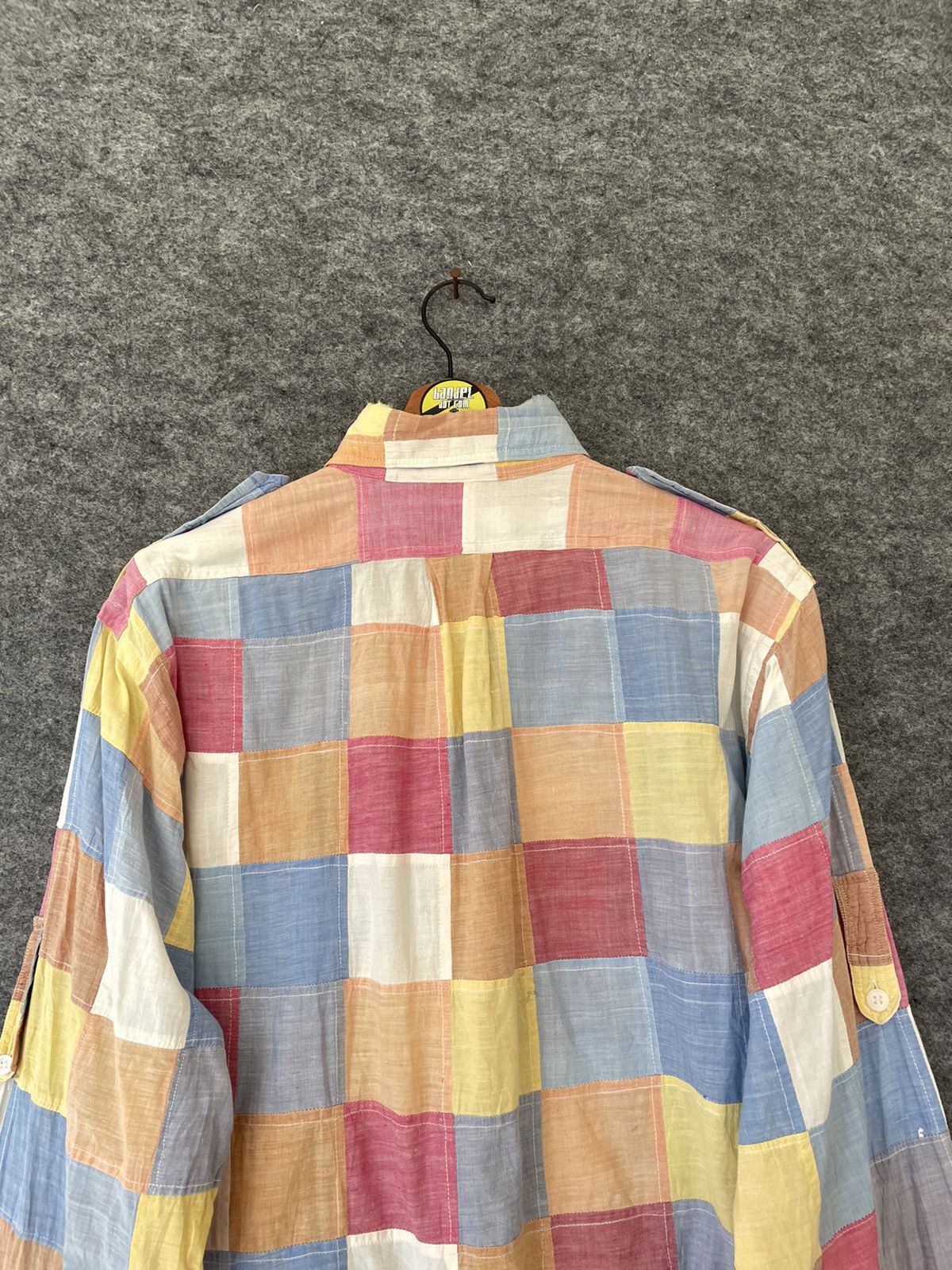 Japanese Brand HOLBROOK PATCHWORK SHIRT Size US M / EU 48-50 / 2 - 4 Thumbnail