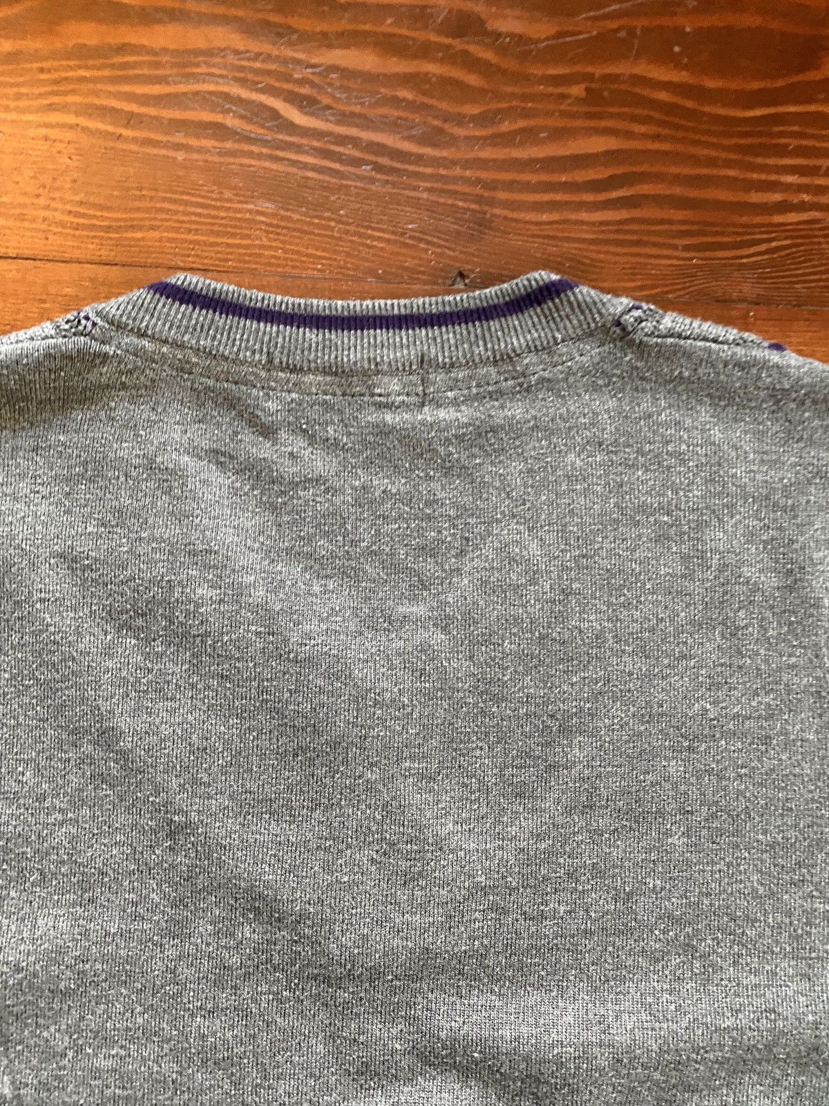 Fred Perry Vintage 90’s Fred Perry V-Neck Cable Knit Collar Sweater Size US M / EU 48-50 / 2 - 16 Thumbnail