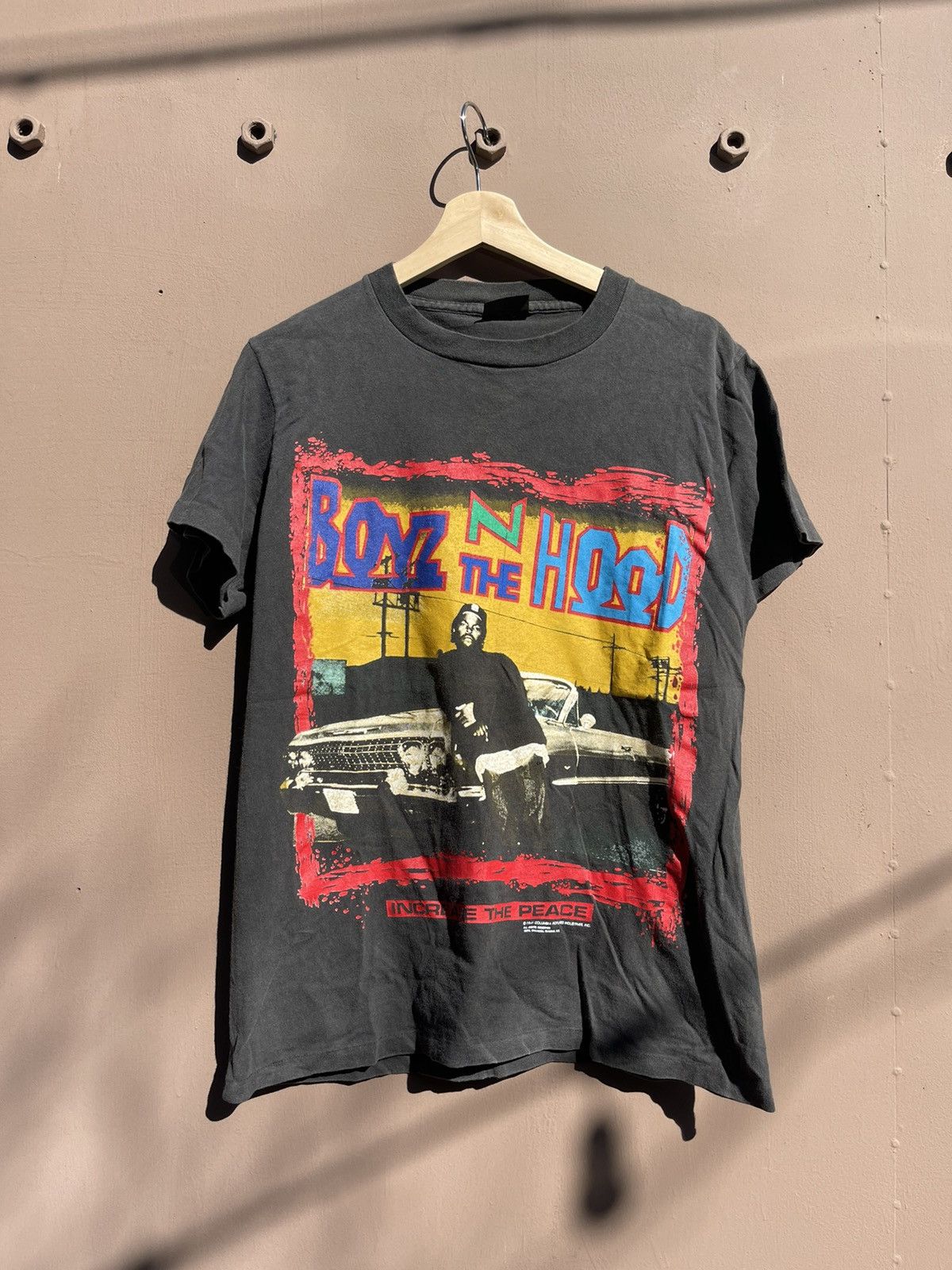 90s 映画 BOYZ N THE HOOD Tシャツ ICE CUBE Special】90s Boyz n the Hood(ボーイズ'ン・ザ・フッド) Ice