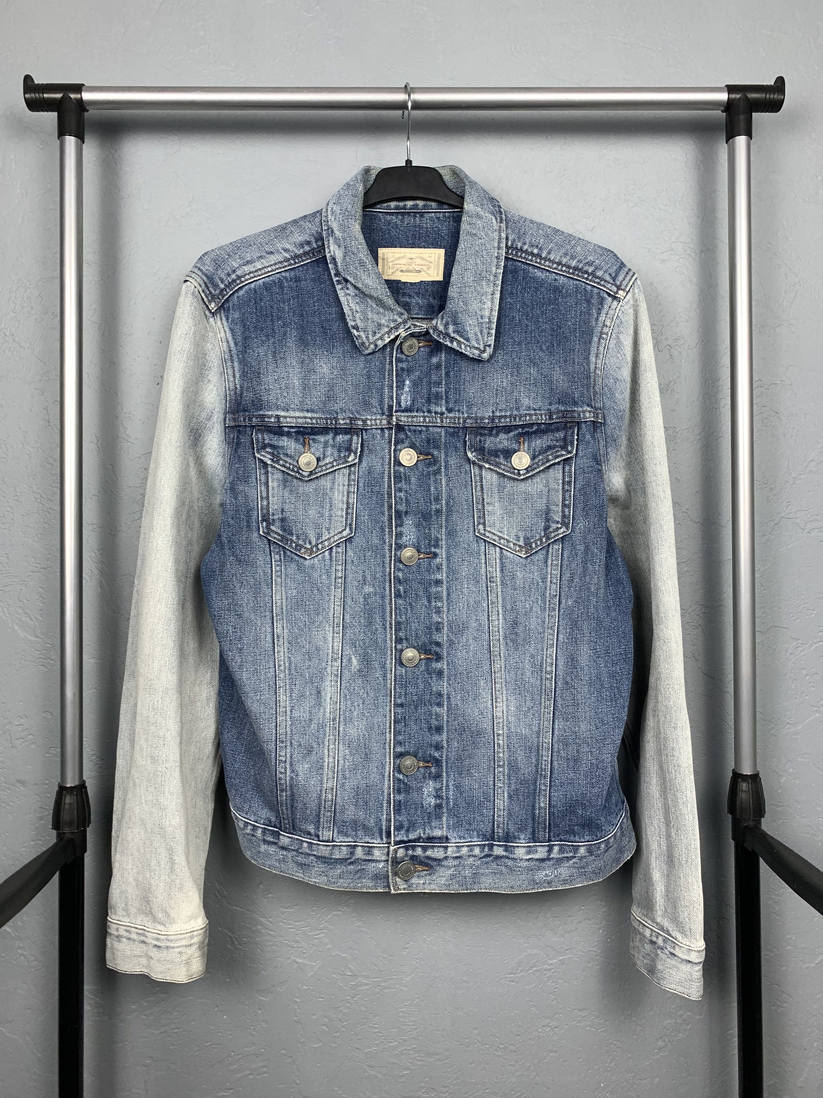 Allsaints Mens Selvedge Denim Jacket