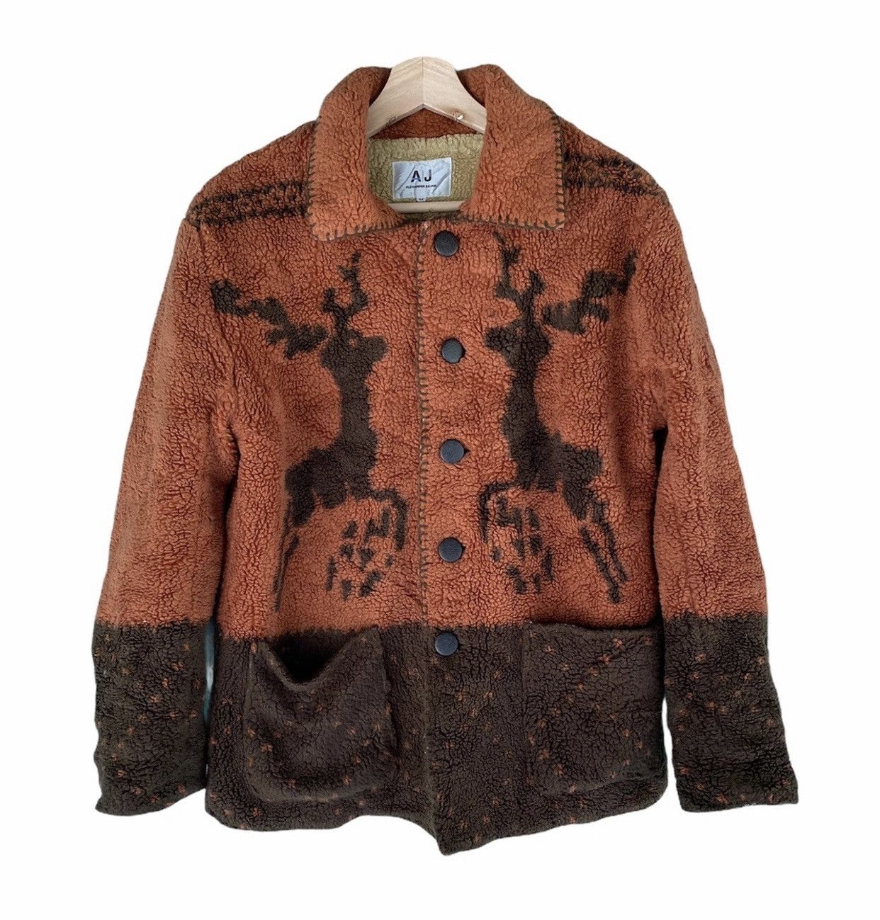 Alexander Julian × Japanese Brand × Vintage Vintage Alexander Julian Fleece Jacket Size US M / EU 48-50 / 2 - 1 Thumbnail