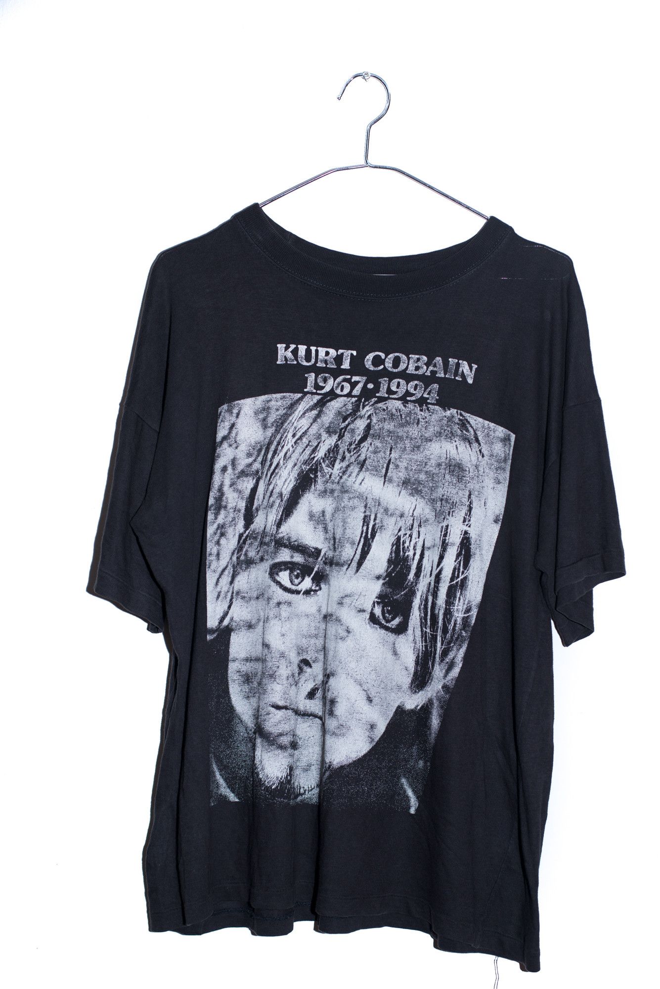 Rare Vintage 90's Nirvana Kurt Cobain T-Shirt Bootleg
