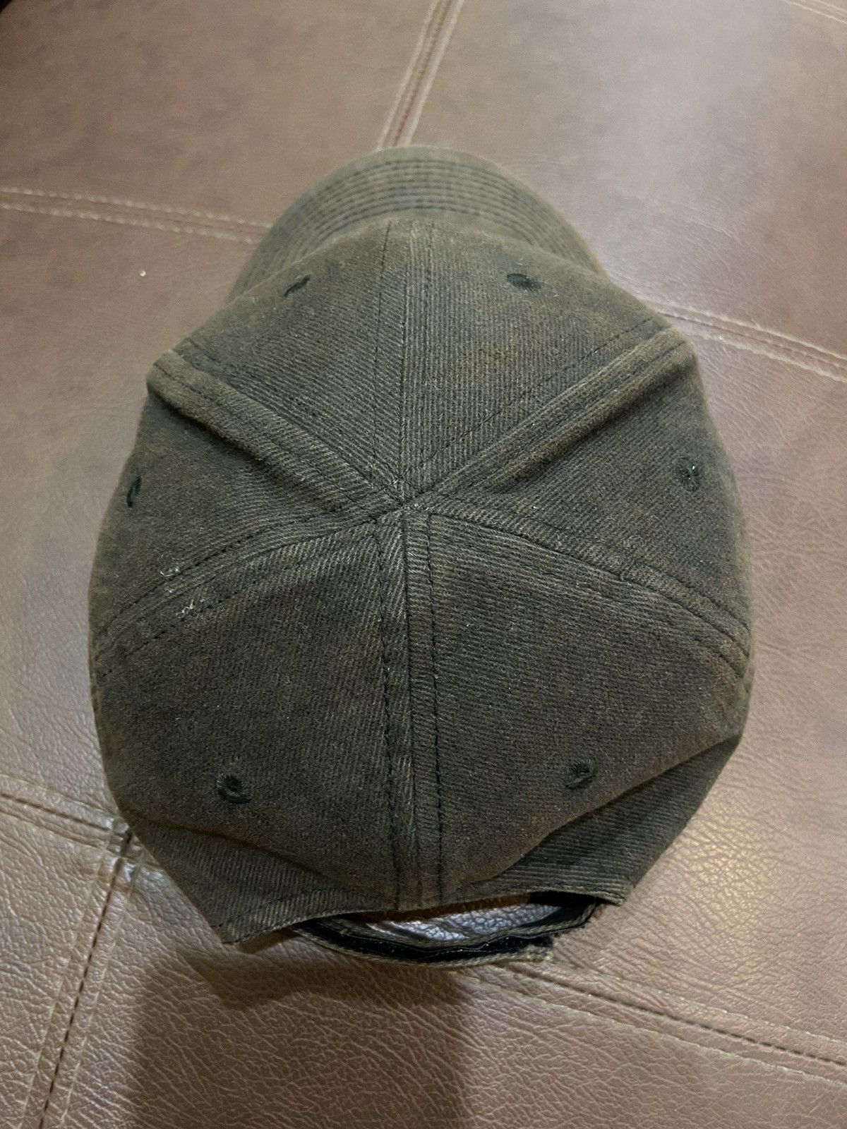 Balenciaga Balenciaga Logo Worn Cap Size ONE SIZE - 8 Thumbnail