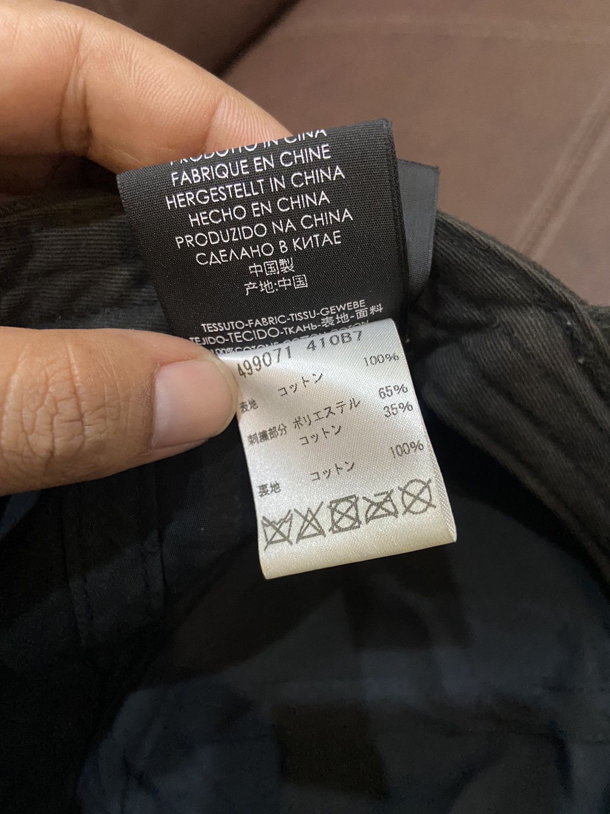 Balenciaga Balenciaga Logo Worn Cap Size ONE SIZE - 17 Thumbnail