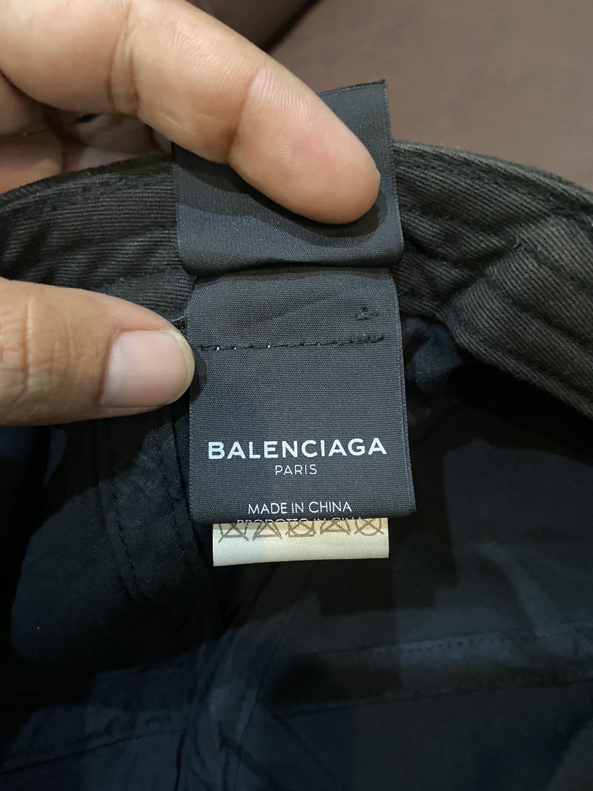 Balenciaga Balenciaga Logo Worn Cap Size ONE SIZE - 16 Thumbnail