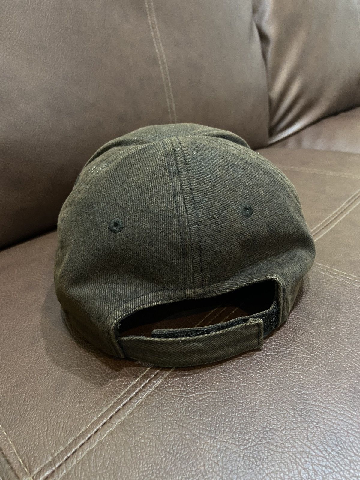 Balenciaga Balenciaga Logo Worn Cap Size ONE SIZE - 4 Thumbnail