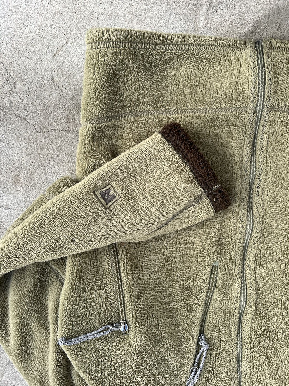 Patagonia Vintage Patagonia Deep Fleece Zip Jacket Size US L / EU 52-54 / 3 - 6 Thumbnail