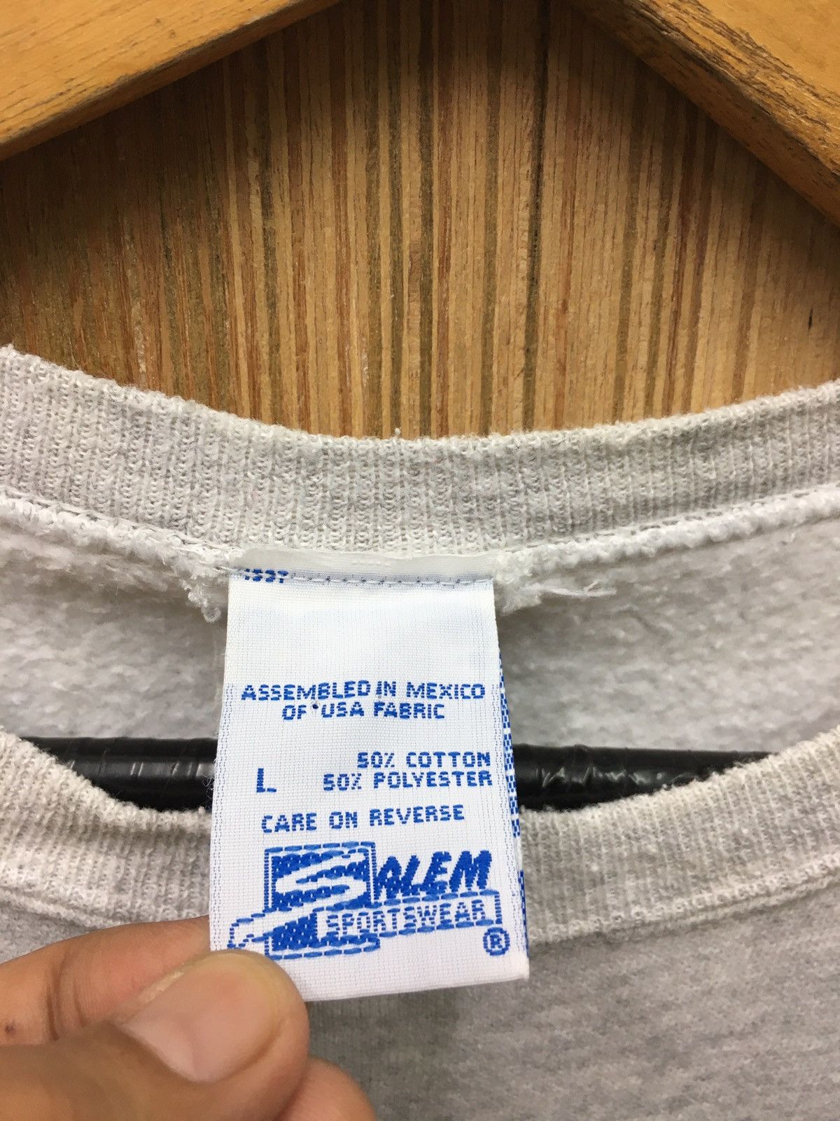 MLB × Nutmeg Vintage 90s Dodgers No 16 Nomo Baseball Sweatshirt Size US M / EU 48-50 / 2 - 9 Thumbnail