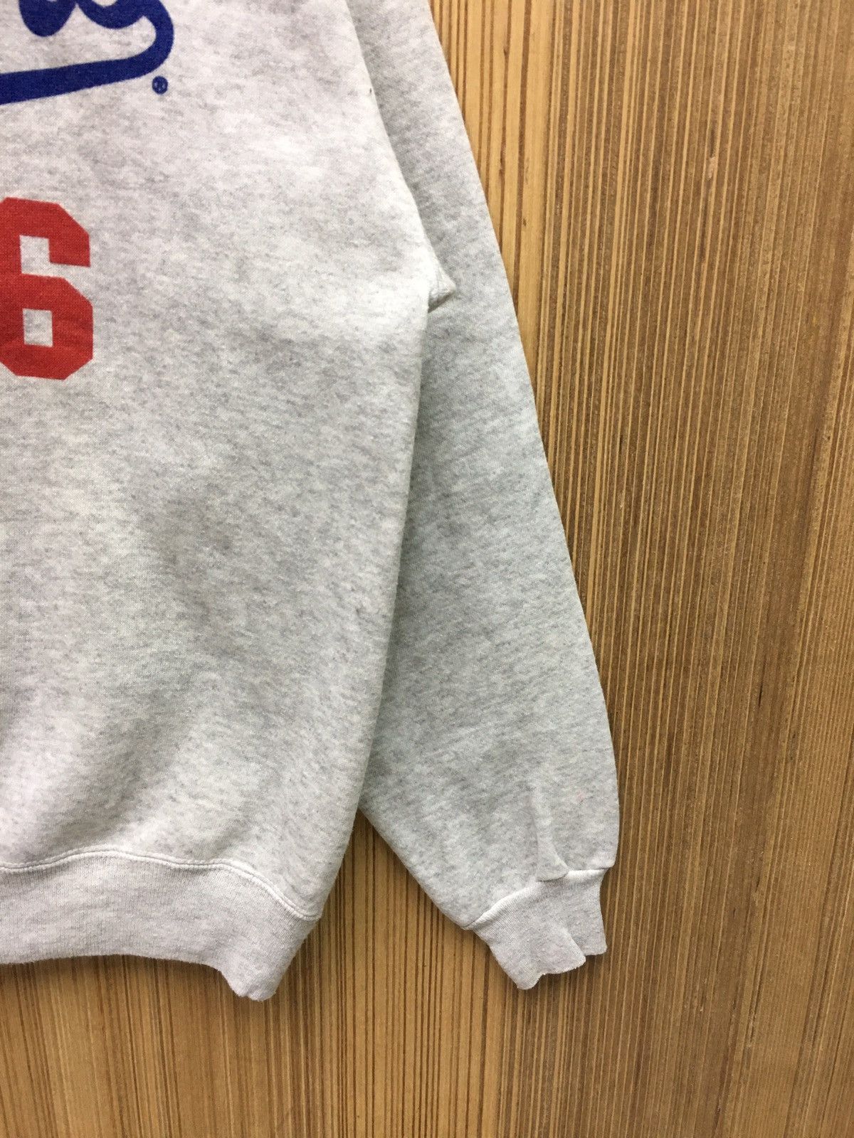 MLB × Nutmeg Vintage 90s Dodgers No 16 Nomo Baseball Sweatshirt Size US M / EU 48-50 / 2 - 4 Thumbnail