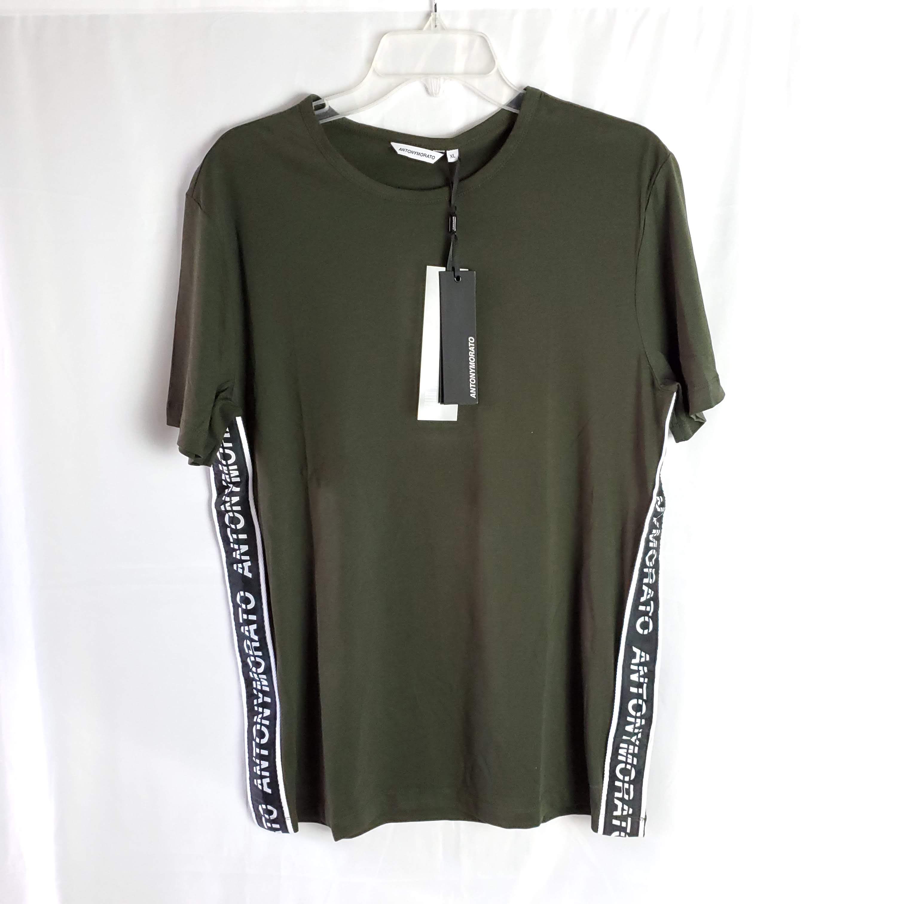 Antony Morato NWT Sport Collection Dark Army 2007 T-shirt Size US XL / EU 56 / 4 - 1 Thumbnail