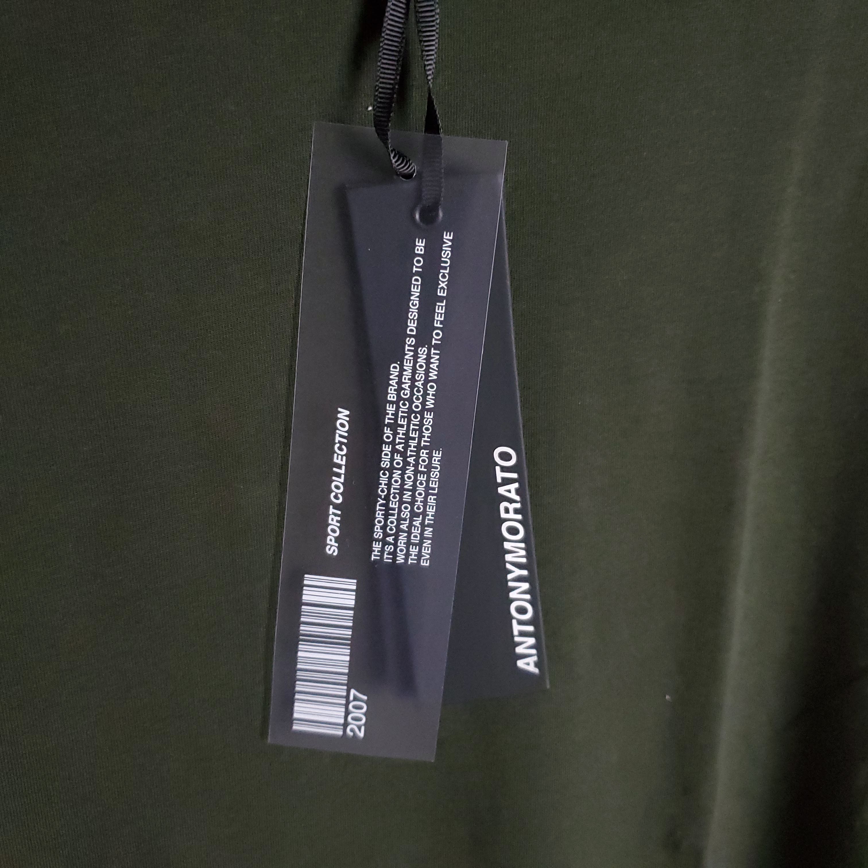 Antony Morato NWT Sport Collection Dark Army 2007 T-shirt Size US XL / EU 56 / 4 - 6 Thumbnail