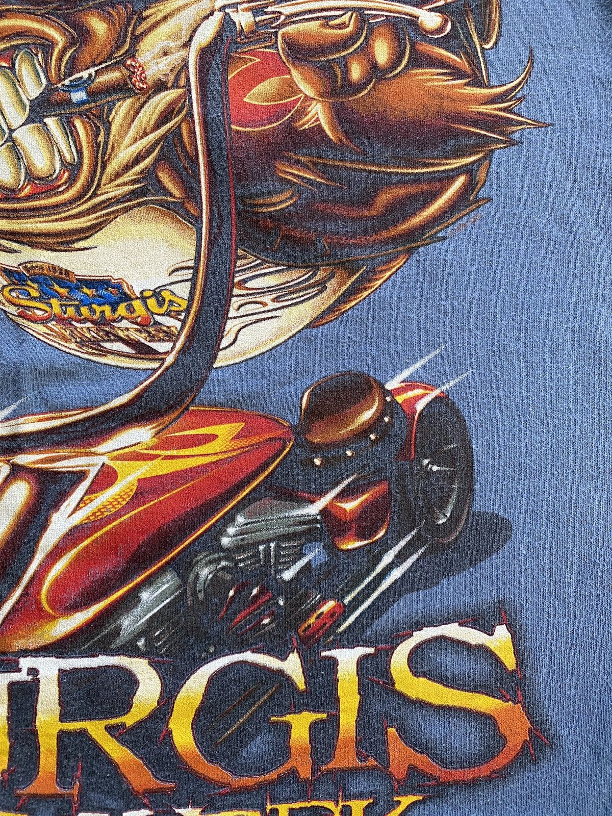 Delta 2007 Sturgis Bike Week Hog Chopper Tribal Double Sided Tee Size US M / EU 48-50 / 2 - 16 Thumbnail