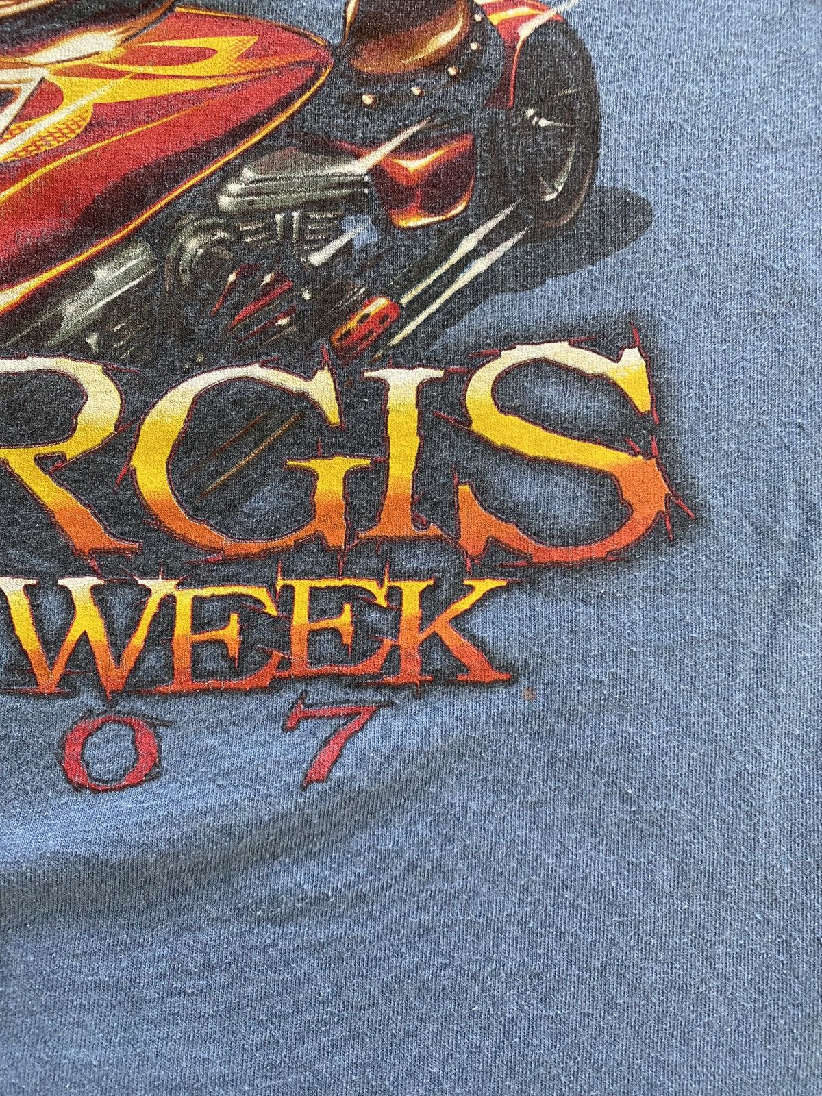 Delta 2007 Sturgis Bike Week Hog Chopper Tribal Double Sided Tee Size US M / EU 48-50 / 2 - 18 Thumbnail