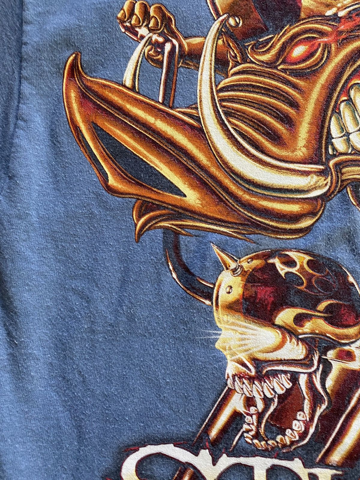 Delta 2007 Sturgis Bike Week Hog Chopper Tribal Double Sided Tee Size US M / EU 48-50 / 2 - 15 Thumbnail