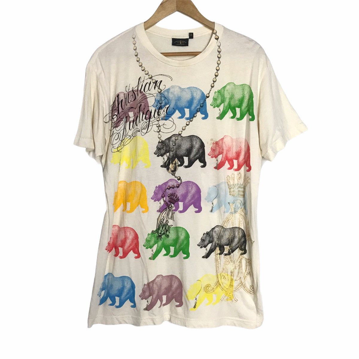 Christian Audigier × Ed Hardy Christian audiger es hardy full print tshirt Size US L / EU 52-54 / 3 - 1 Thumbnail