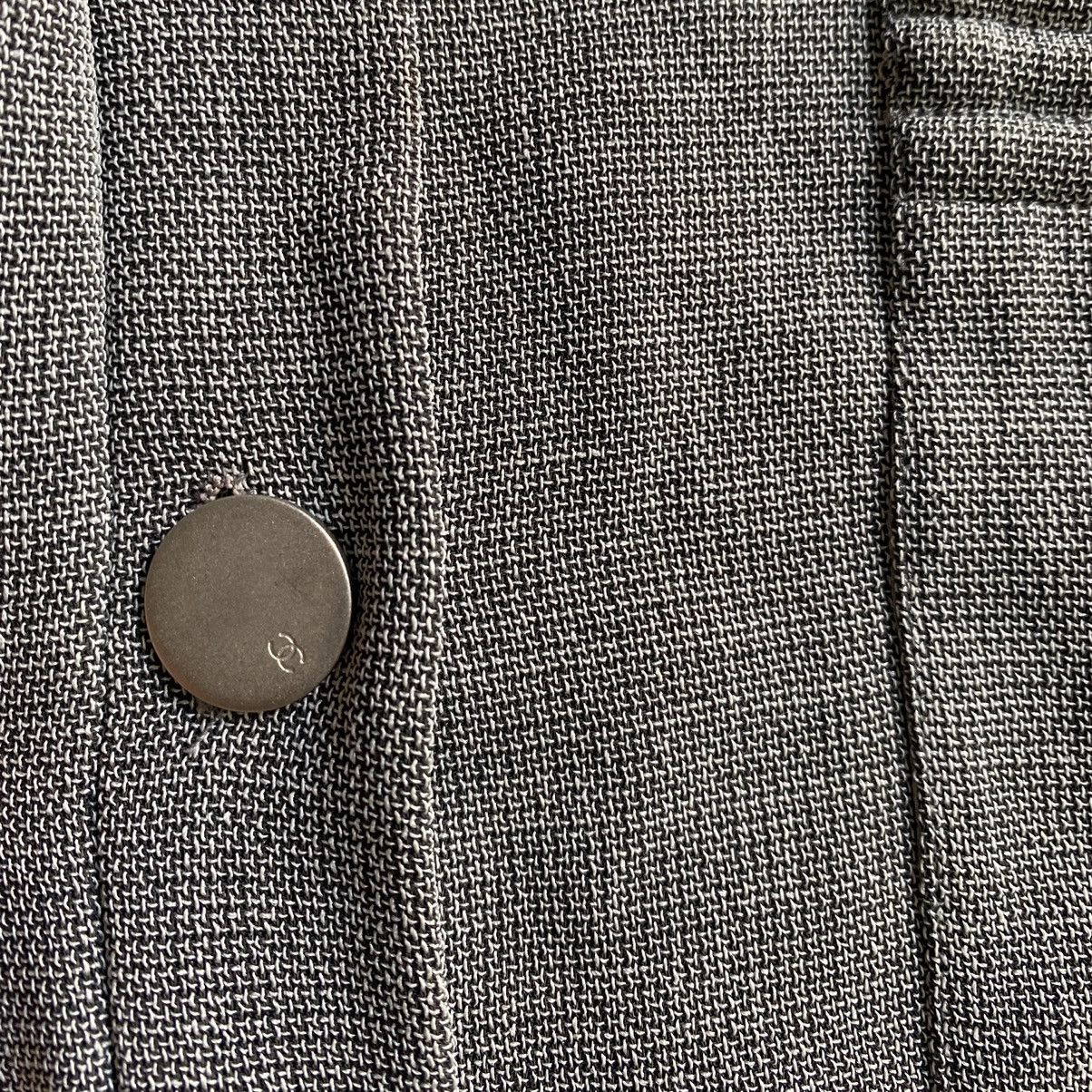 Chanel SS96 Rayon Cropped Jacket Size S / US 4 / IT 40 - 6 Thumbnail
