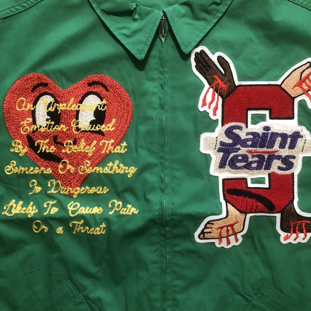 DENIM TEARS × READYMADE × Saint Michael Saint Michael Denim Tears SWING TOP EORK JACKET Size US XL / EU 56 / 4 - 4 Thumbnail