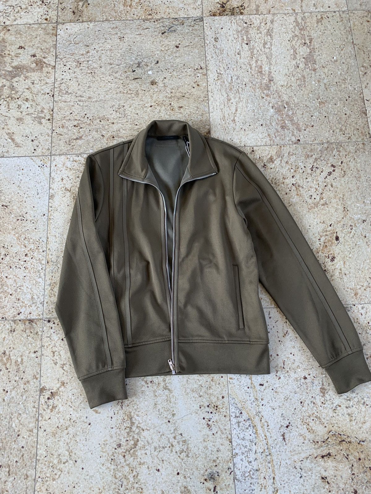 Helmut Lang Sport Stripe Track Zip in Dark Resin Size US S / EU 44-46 / 1 - 2 Thumbnail