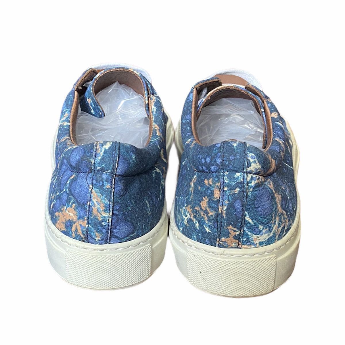 Acne Studios Rare Fall13 Acne Studios Blue Marble Adrian Sneakers Size US 11 / EU 44 - 6 Thumbnail