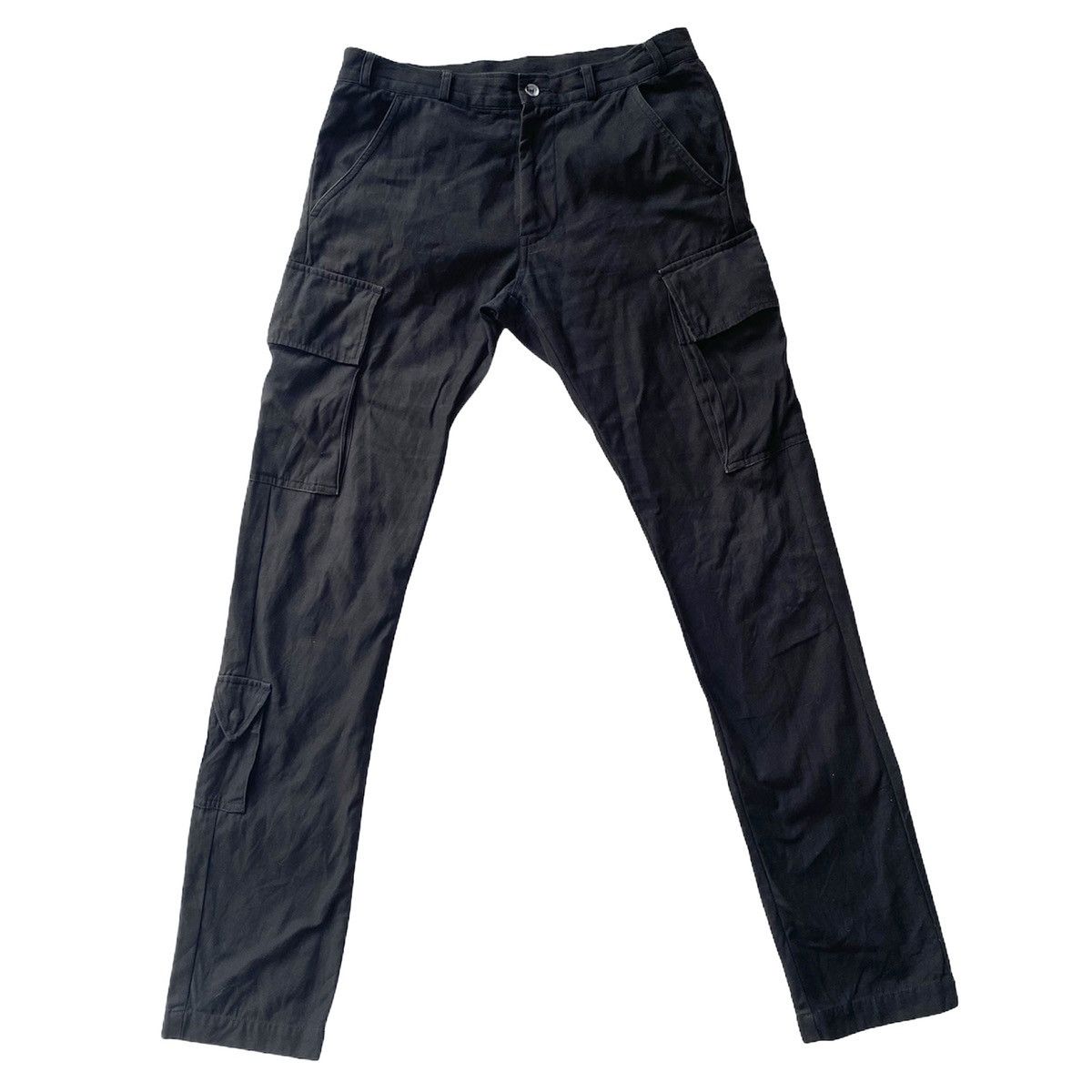 image of Lad Musician Stretch Slim Cargo in Black, Men's (Size 31)