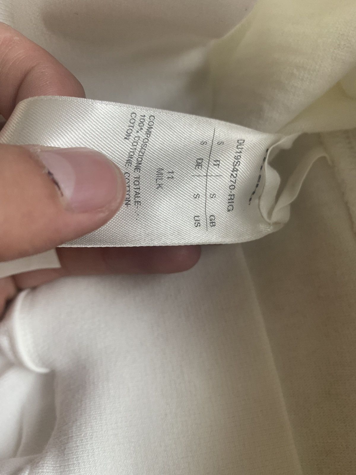 Rick Owens Drkshdw SS19 -RIG Crewneck Sweater in Milk Size US S / EU 44-46 / 1 - 8 Thumbnail
