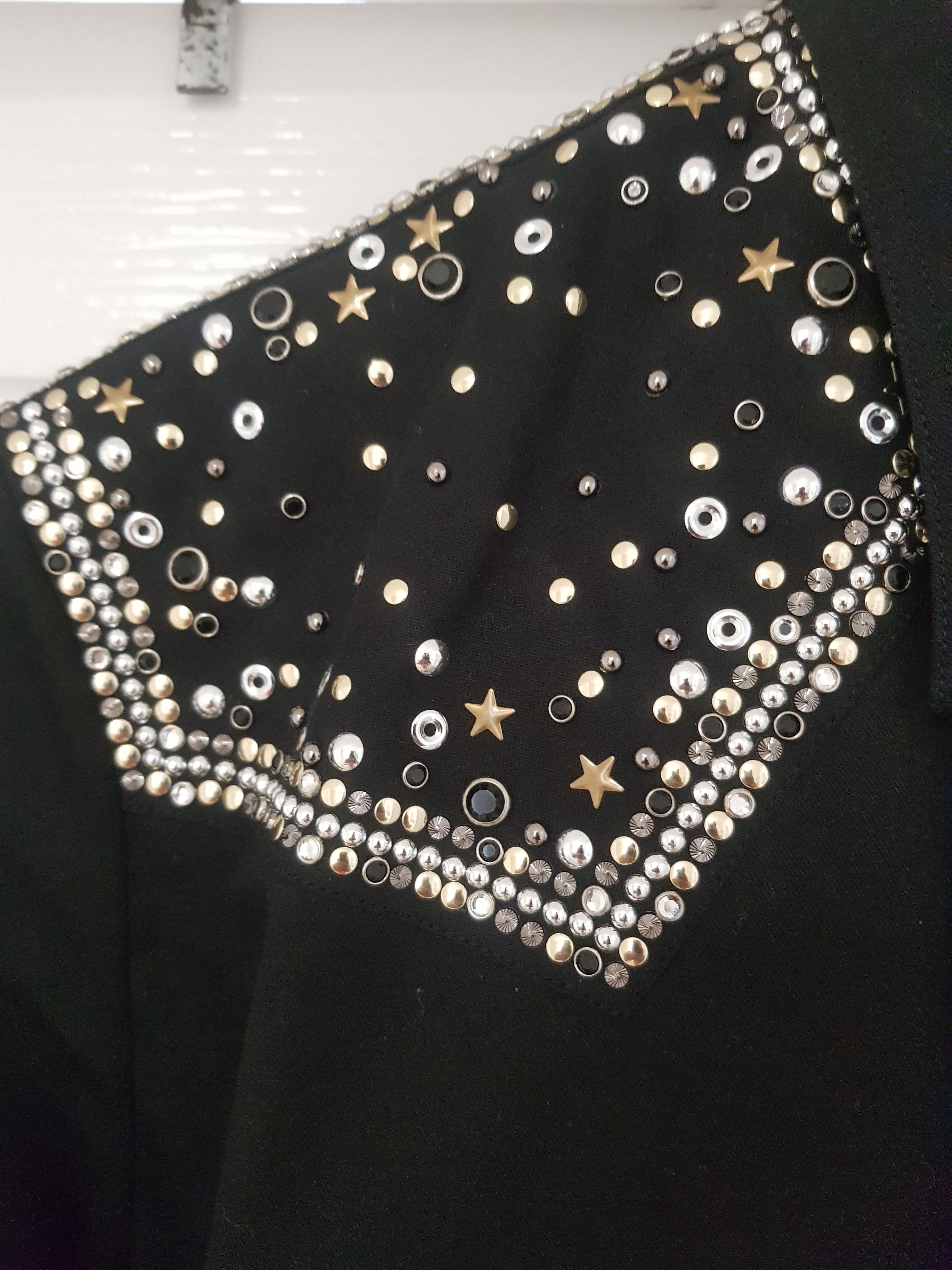 Saint Laurent Paris SAINT LAURENT Studded Embellished Shirt 39 Size US M / EU 48-50 / 2 - 4 Thumbnail