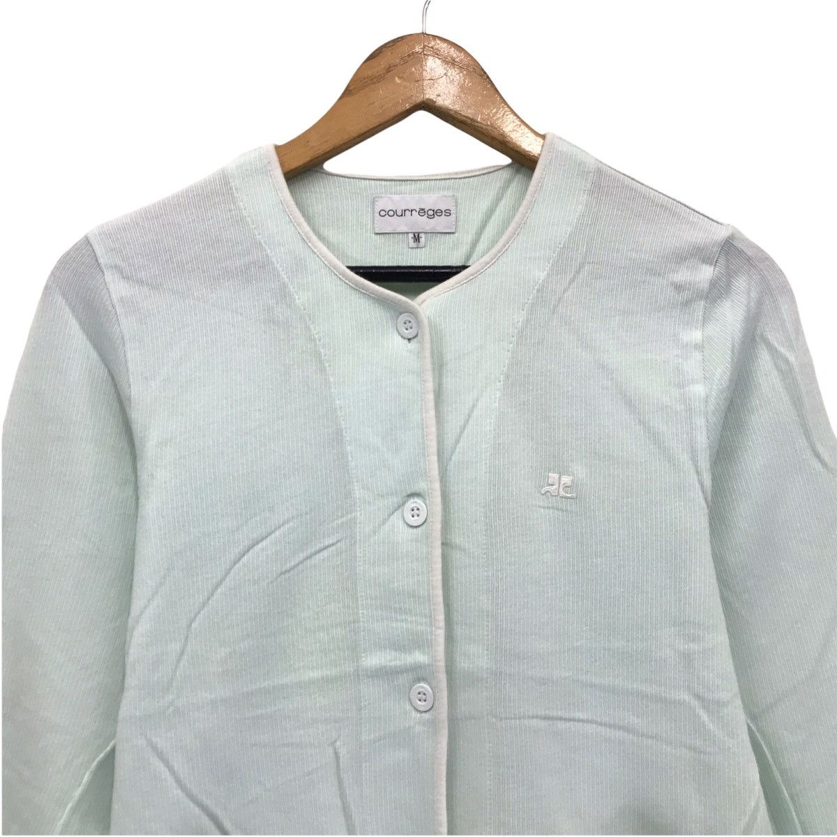 Courreges × Japanese Brand × Vintage Vintage Courreges Button Up Size US S / EU 44-46 / 1 - 2 Thumbnail