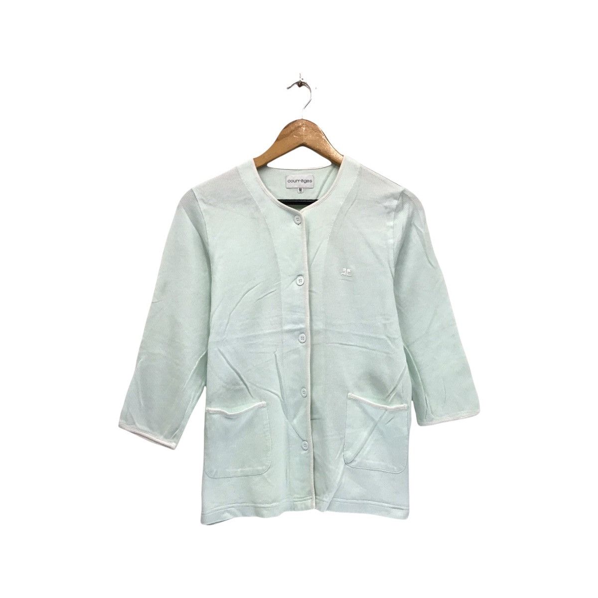 Courreges × Japanese Brand × Vintage Vintage Courreges Button Up Size US S / EU 44-46 / 1 - 1 Thumbnail