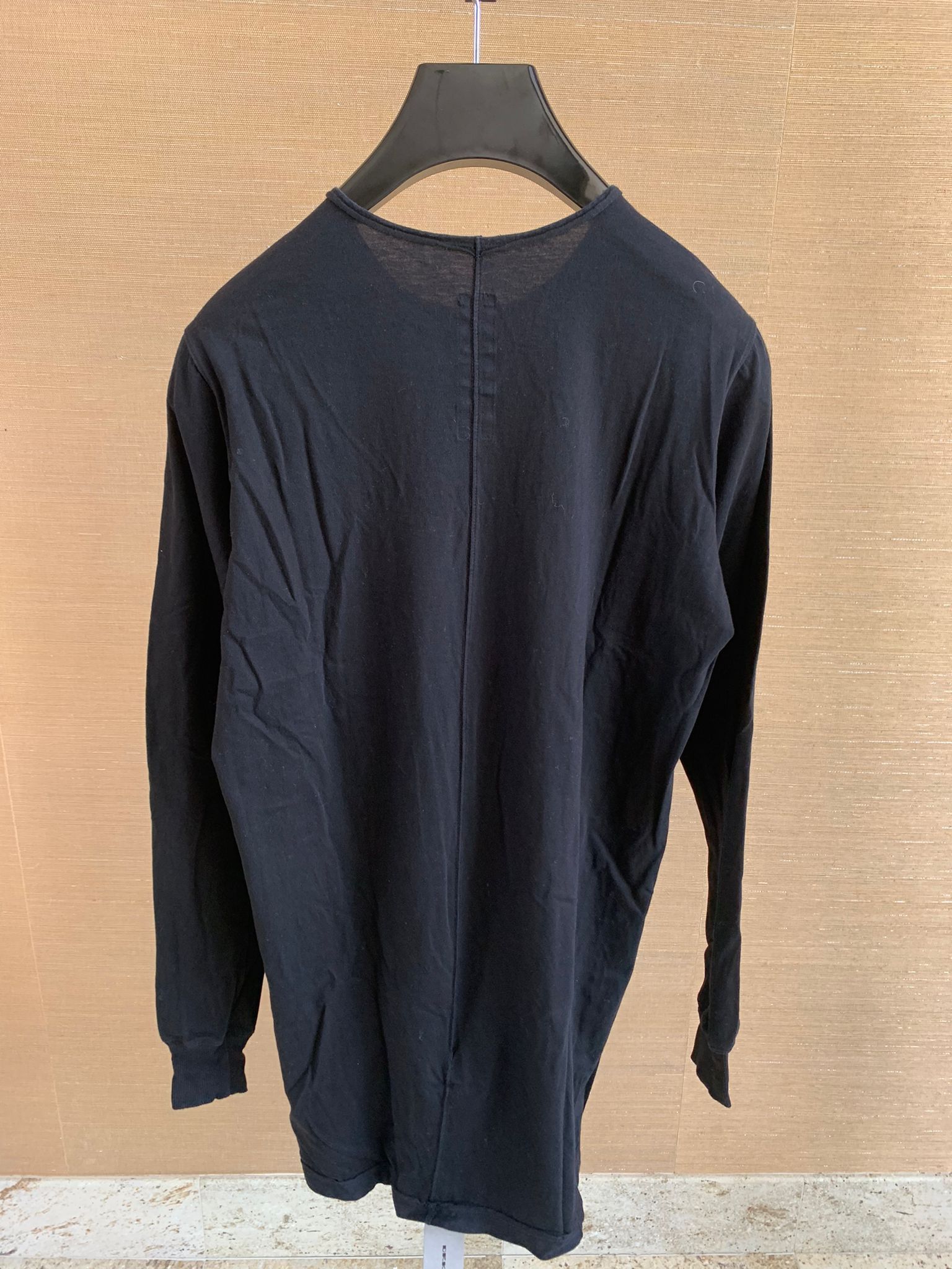 Rick Owens Drkshdw LS Level Tee in Black Size US M / EU 48-50 / 2 - 11 Thumbnail